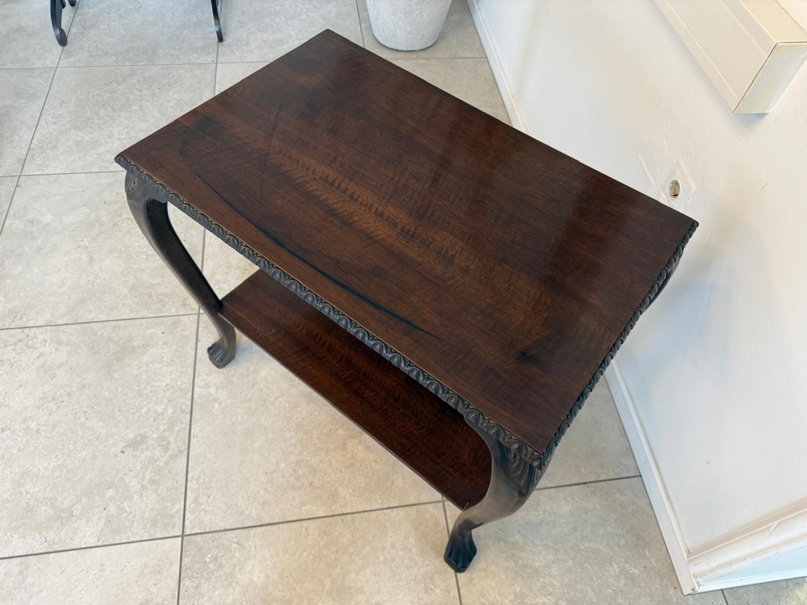 Originaler Historismus Tisch Serviertisch Beistelltisch Unikat D2931