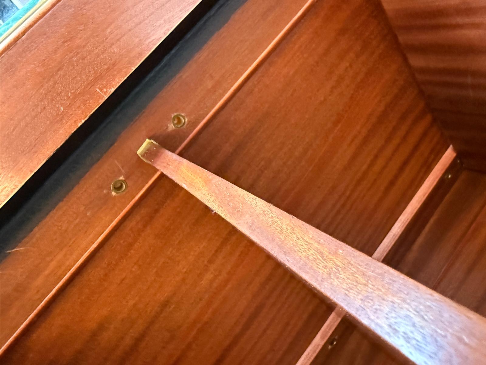 Original Jugendstil Vitrine Bücherschrank Vitrinenschrank Schwarz Antik G2060