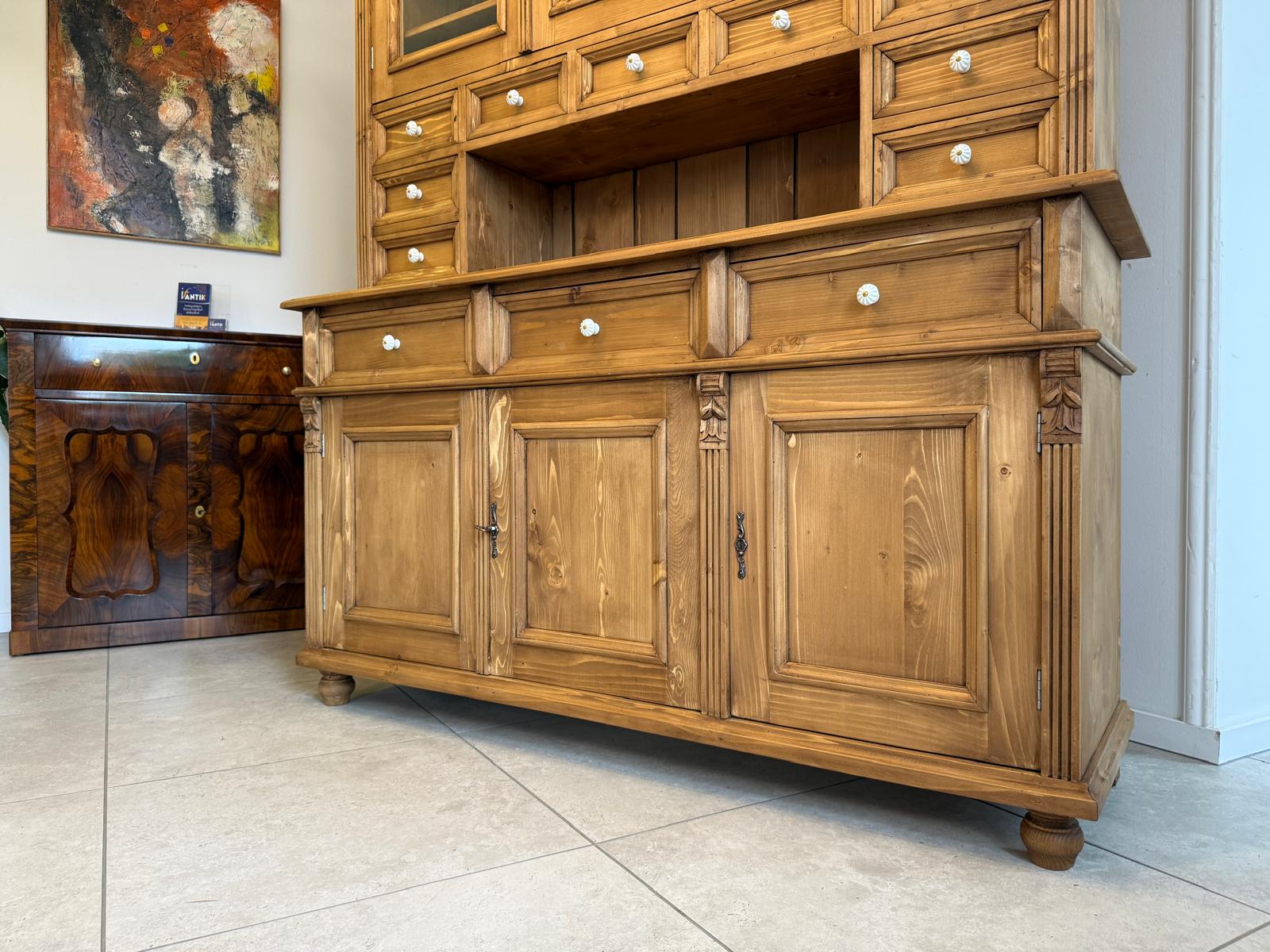 Gründerzeit Küchenkredenz Bauernschrank Bauernkredenz D2508