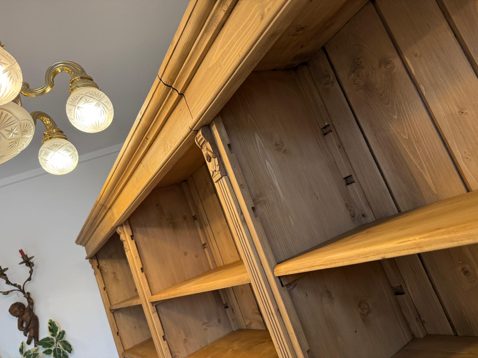 Grosses Bücherregal Stellage Bücherschrank Bauernkasten Bücherwand D1243