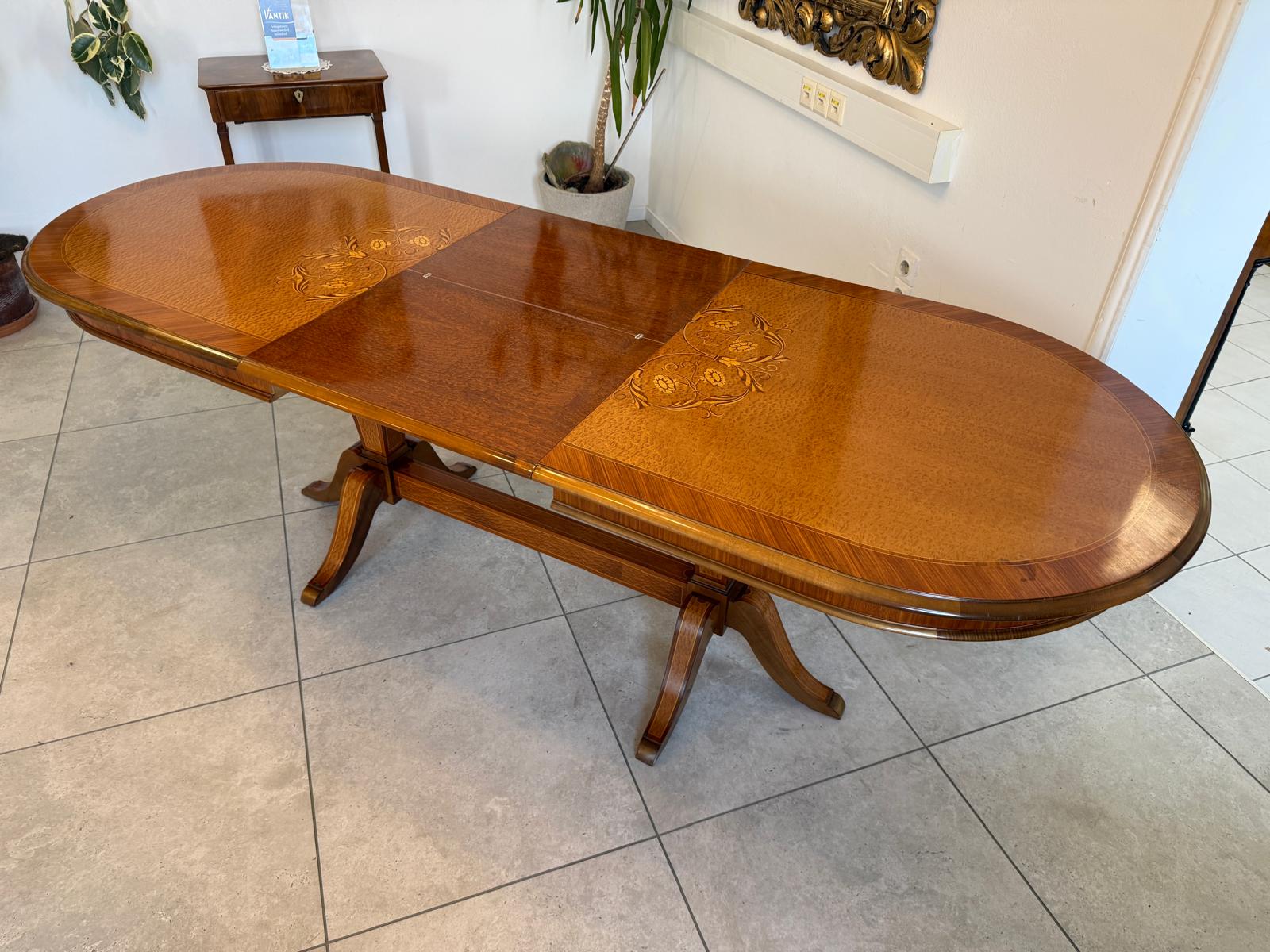 Auszugtisch Esszimmertisch Barockstil Tisch Stilmöbel D1240