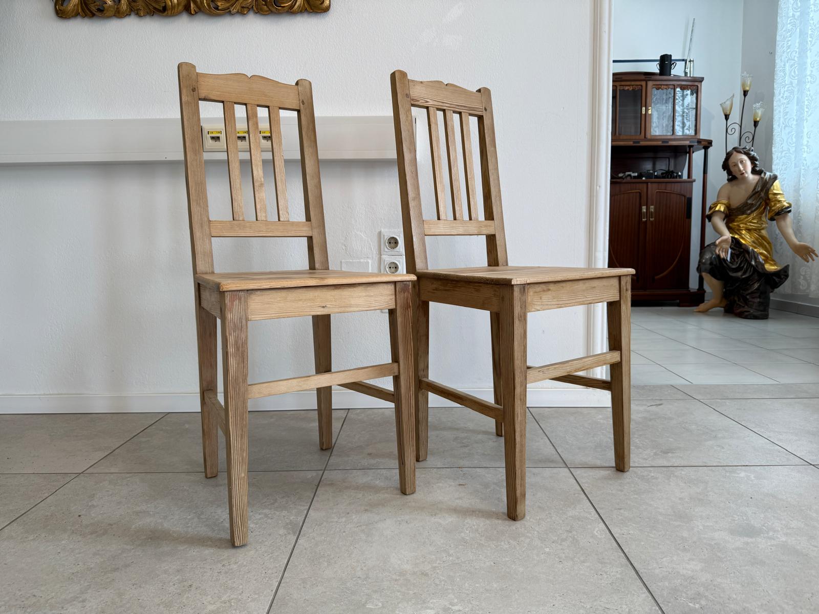 2 Alte Antike Bauernsessel Stuhl Landhaussessel G1874