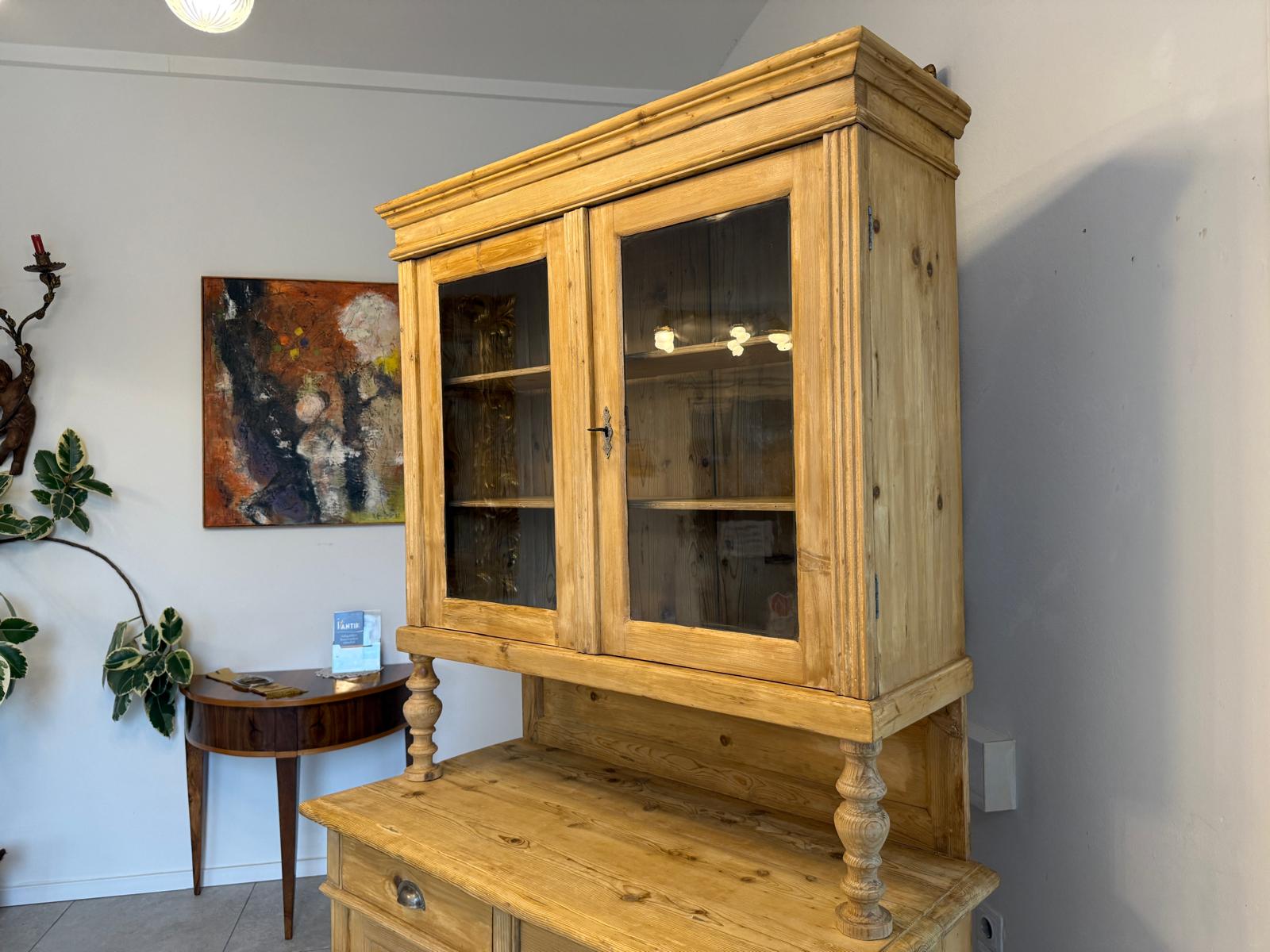 Gründerzeit Naturholschrank Küchenbuffet Küchenschrank Küchenkredenz G2220