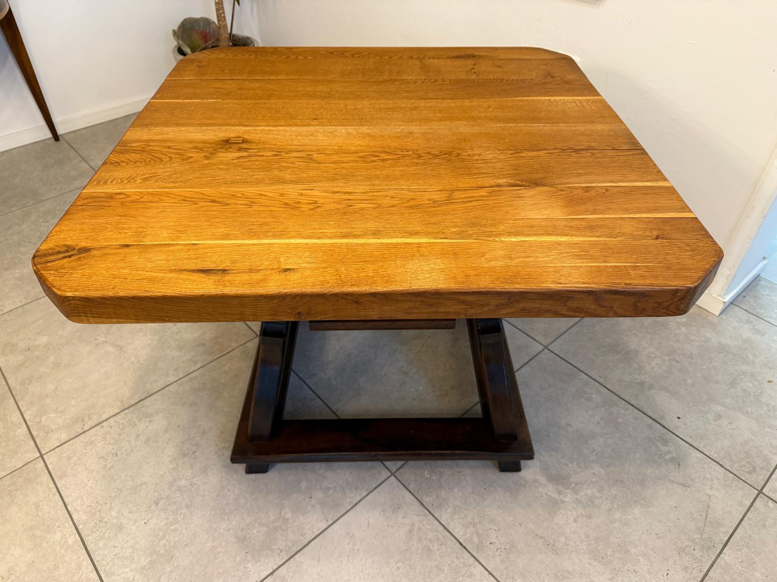 Uriger Jogltisch Bauerntisch Naturholz Hüttentisch Naturholztisch G2224