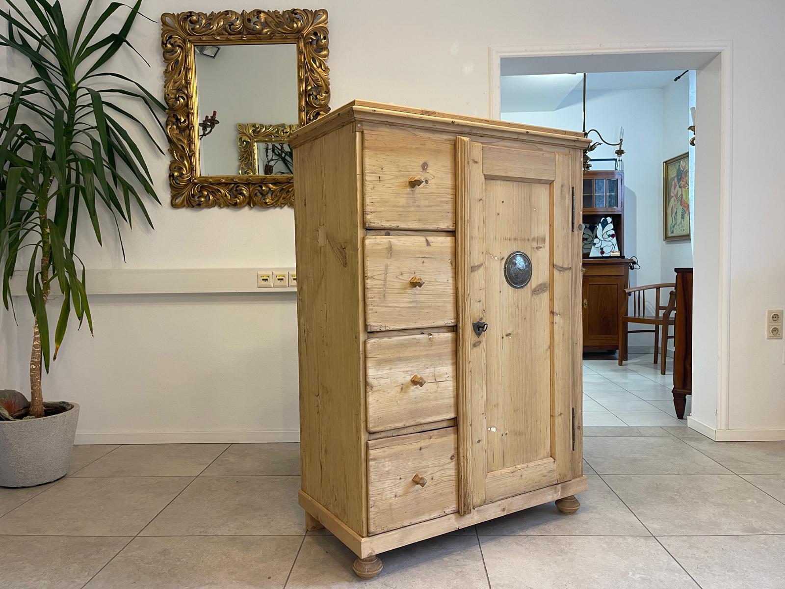 Originaler Biedermeier Brotschrank Almerschrank Speiskasten Antiquität G1062