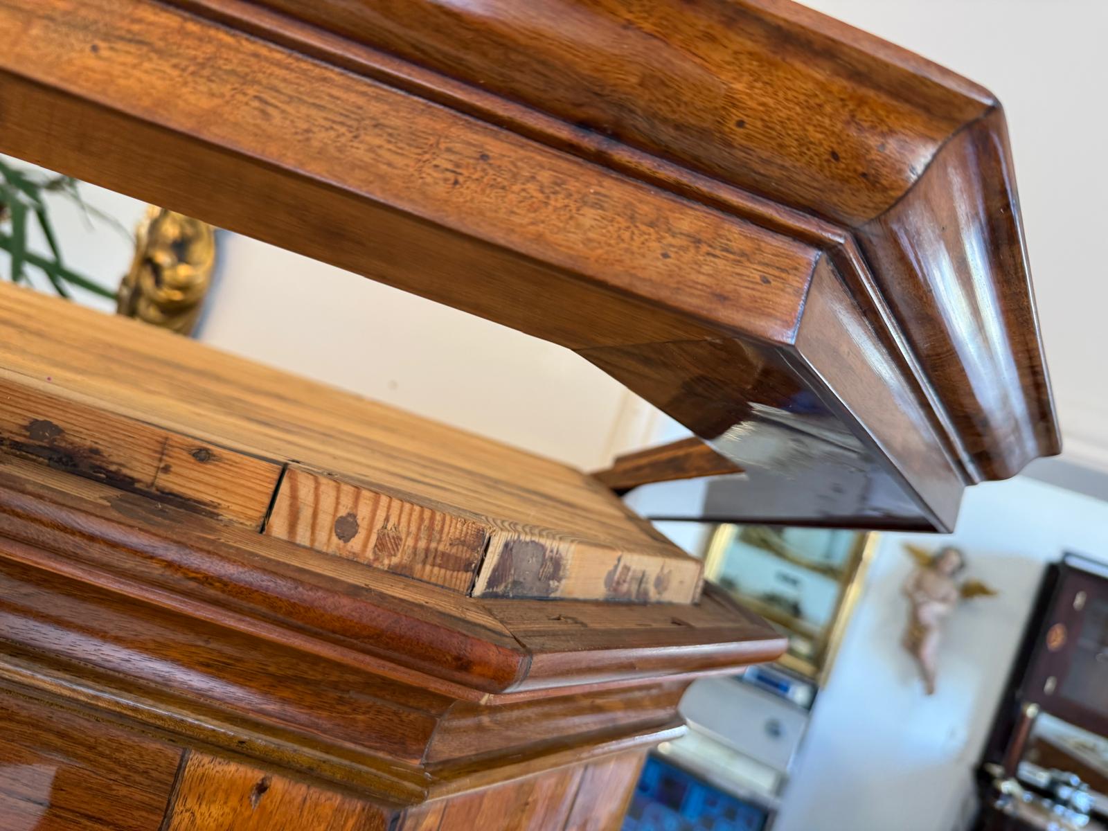 Barocker Hallenschrank Barockschrank Marketerien Antiquität  D1180