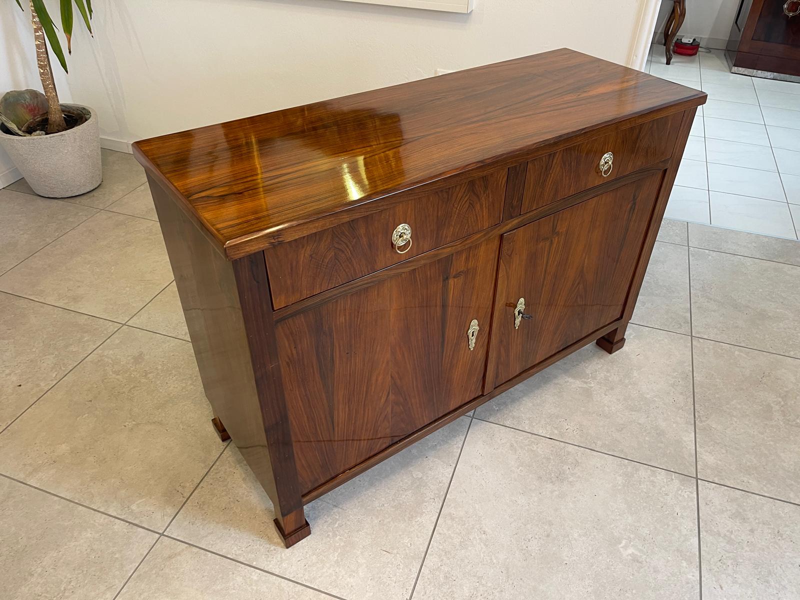 Sale Restaurierte Biedermeier Anrichte Sideboard Nussholz Antiquität G1508