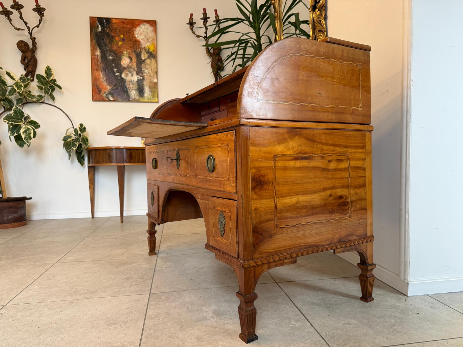 Sale Originaler Josefinischer Sekretär / Schreibtisch Klassizismus Antiquität D1050-1