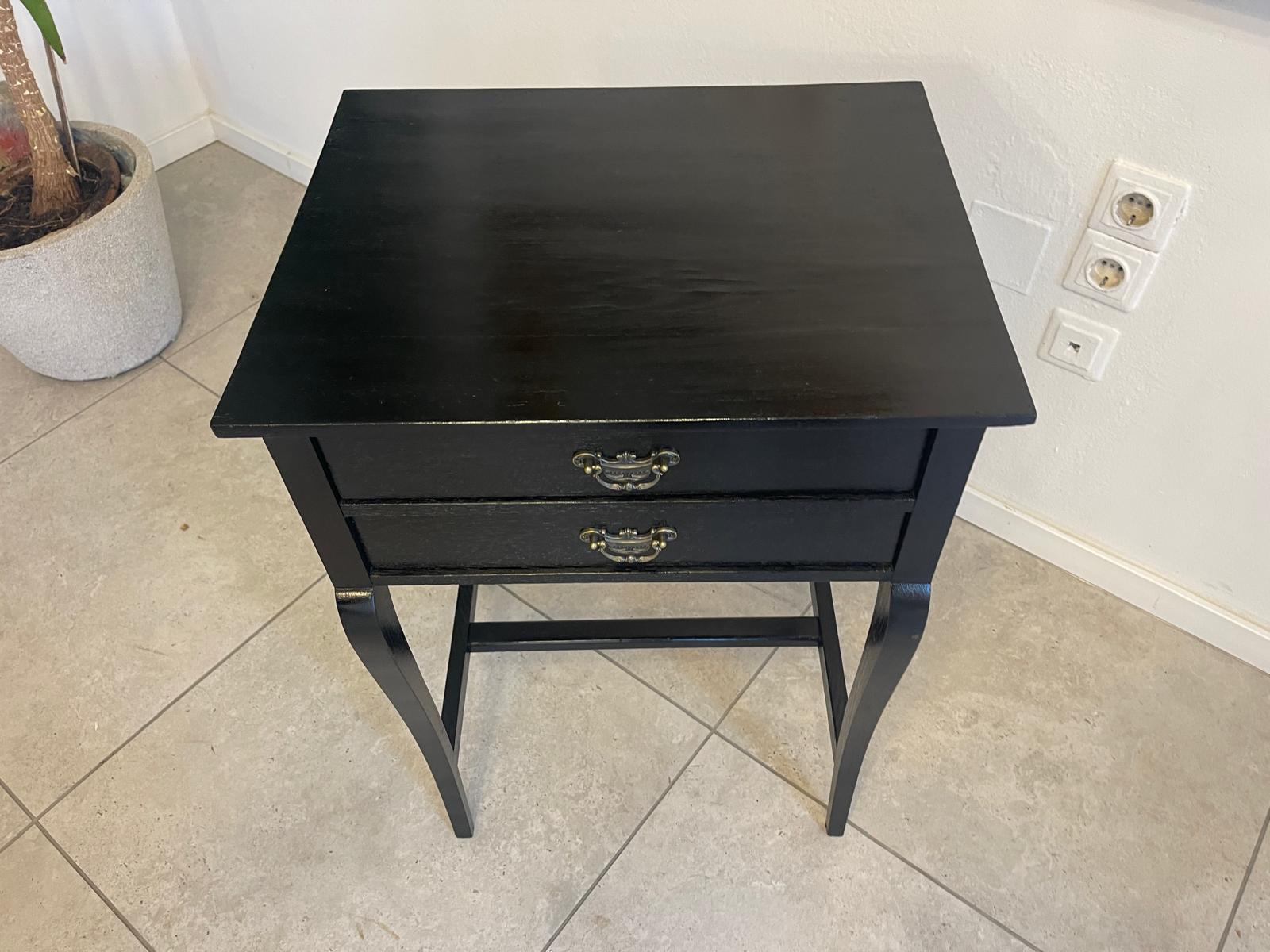 Restaurierter Jugendstil Tisch Beistelltisch Tischerl elegant E1006