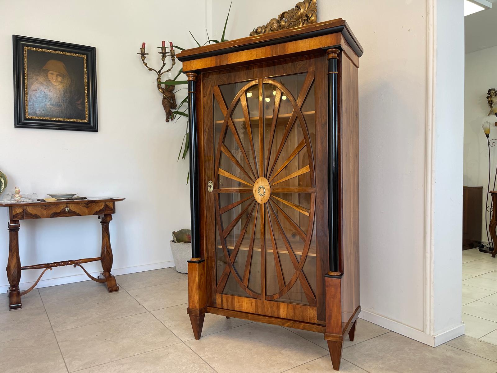 Sale Empire Vitrine Sonnenvitrine Bücherschrank Antiquität G1372