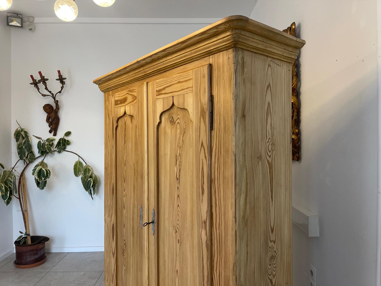 Steirischer Biedermeier Bauernschrank Naturholzschrank G1148