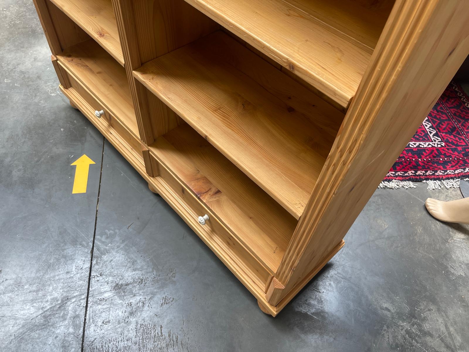 Altes Bäuerliche Stellage Regal Bauernmöbel - Bücherkasten G1700