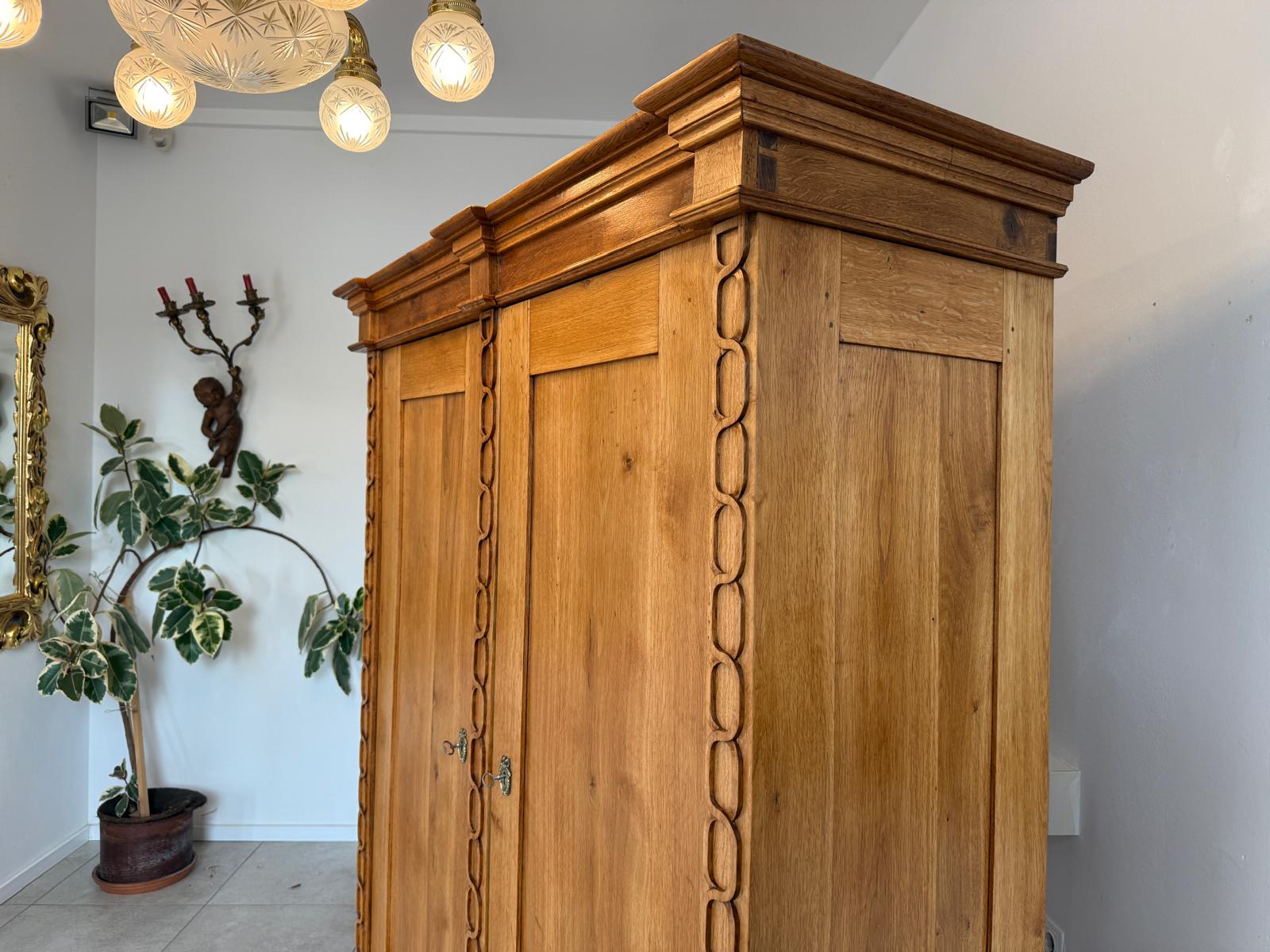 SALE Restaurierter Biedermeier Schrank Kleiderkasten Antiquität G1820