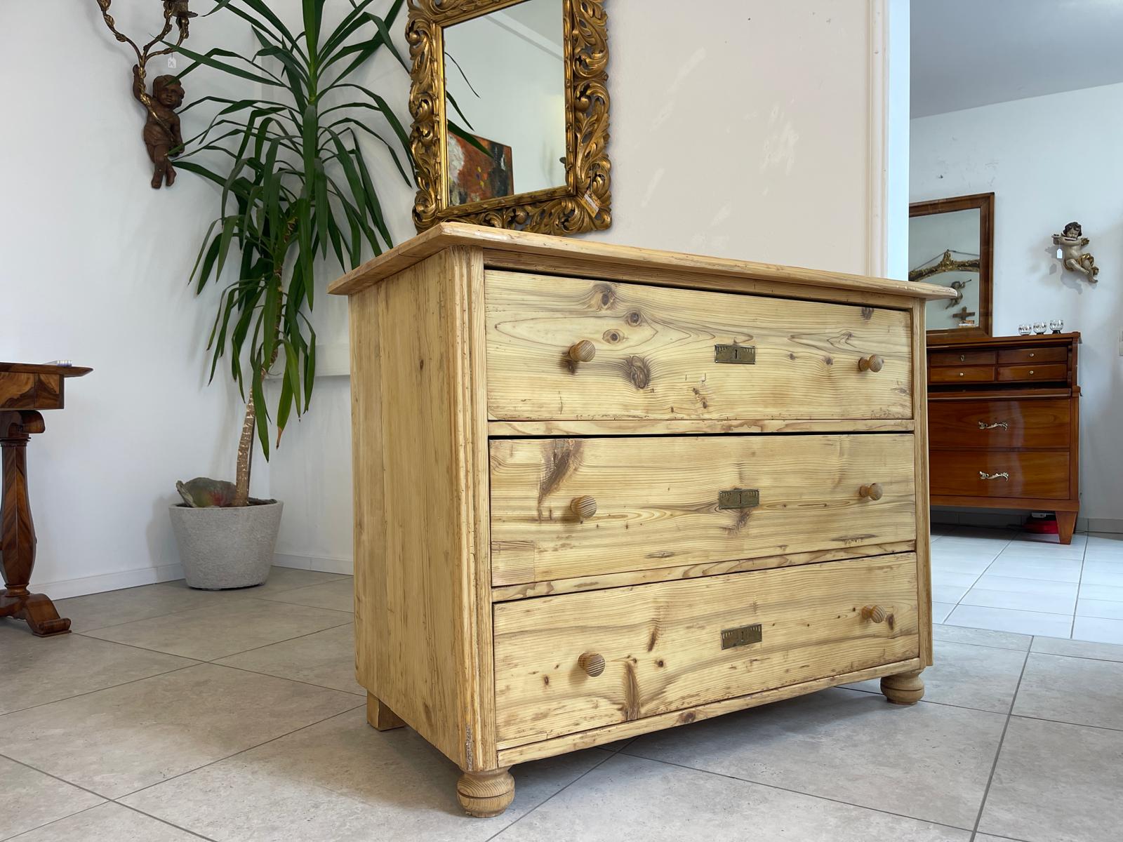 Originale Bäuerliche Gründerzeit Kommode Restauriert Bauernkommode Antik G1695