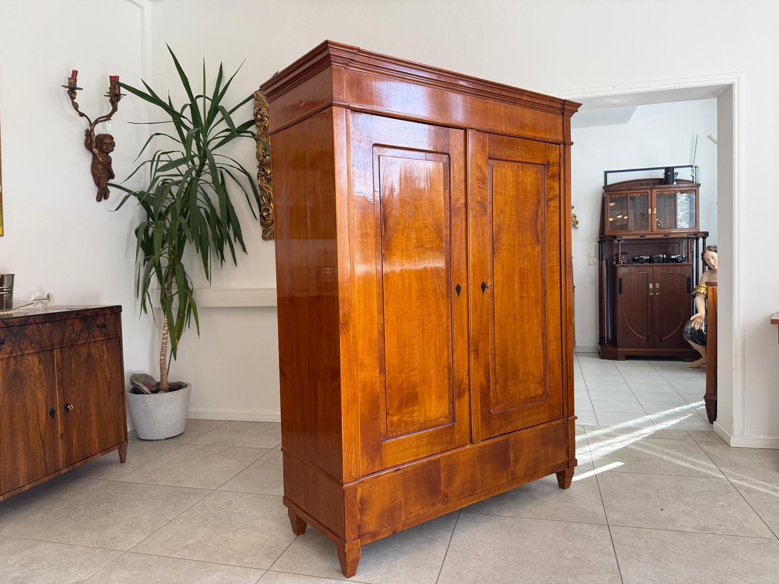 SALE Originaler Biedermeier Schrank Kleiderkasten Hallenschrank G1925