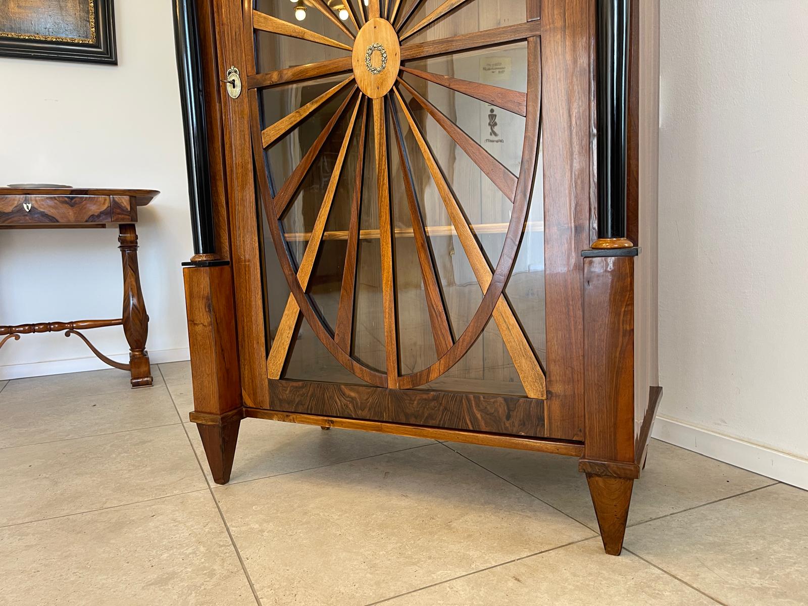 Sale Empire Vitrine Sonnenvitrine Bücherschrank Antiquität G1372