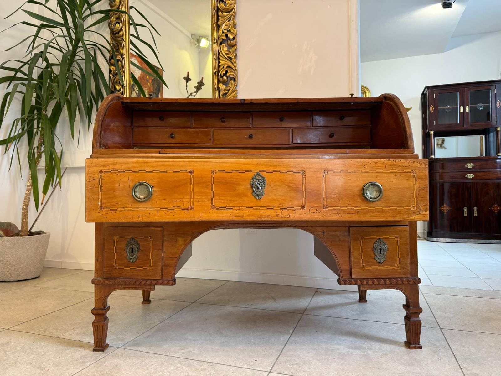 Sale Originaler Josefinischer Sekretär / Schreibtisch Klassizismus Antiquität D1050-1