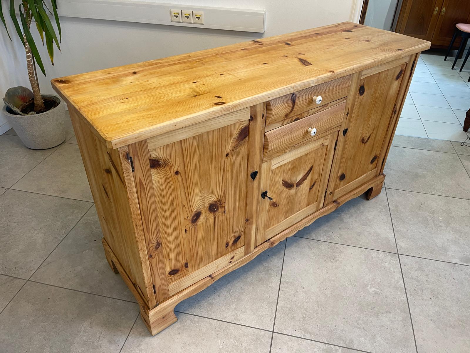 Zirbenholz Anrichte Sideboard Schrank Bauernmöbel A5167