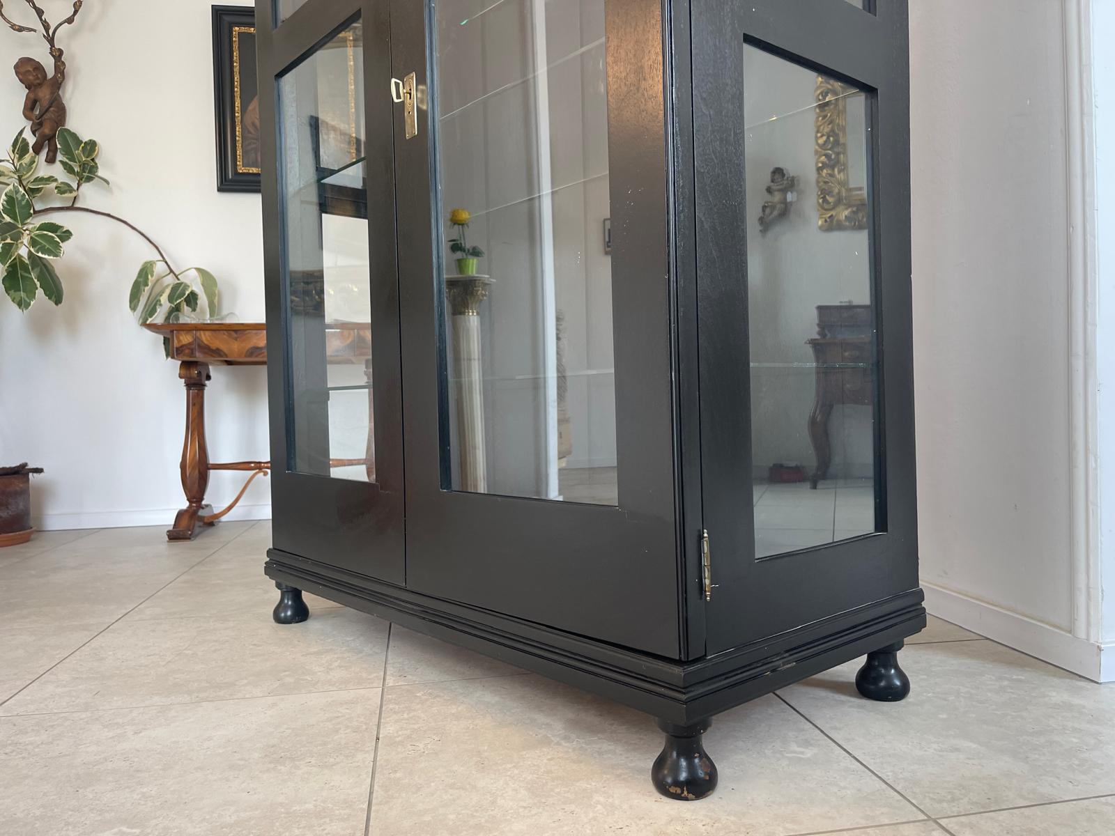 Sale Jugendstil Vitrine / Bücherschrank/ Antiquität / Originalstück G1616