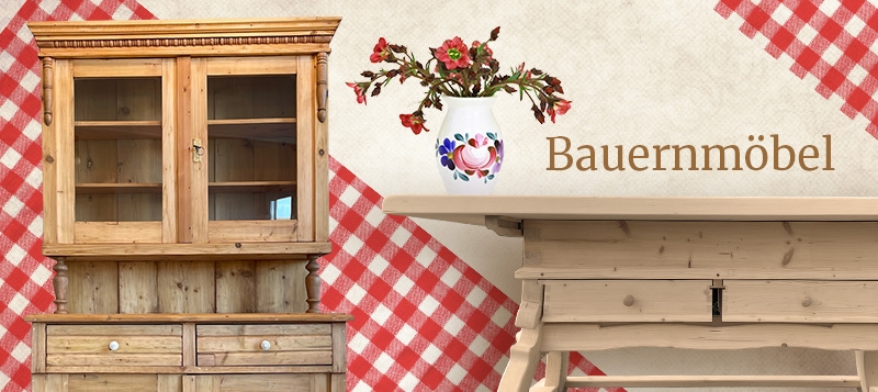 Kategoriebanner Bauernmöbel