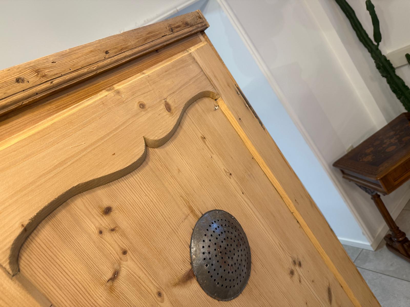 Uriger Biedermeier Brotschrank Almerschrank Speiskasten Bauernkasten G2246