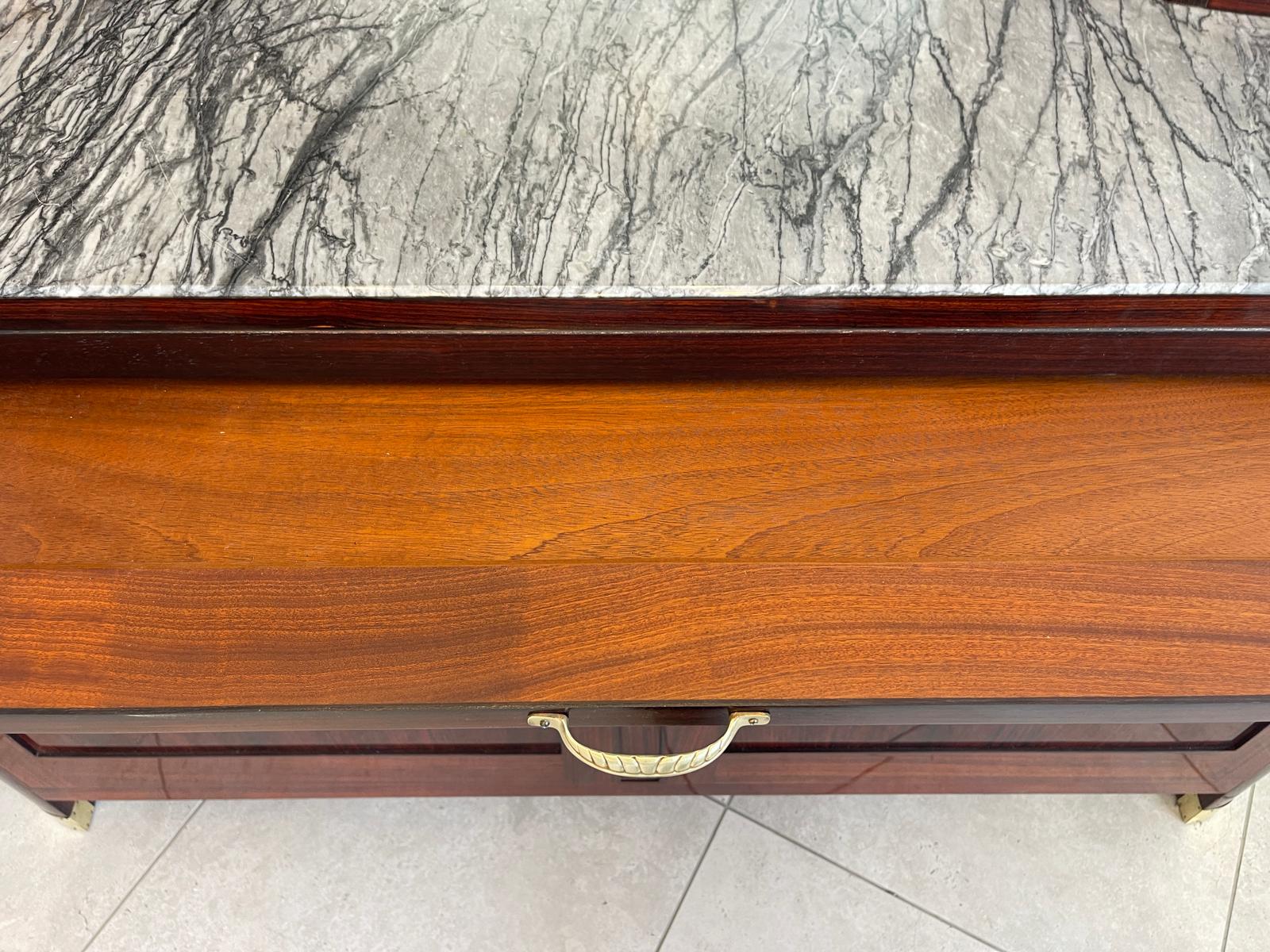 Sale Restauriertes Jugendstil Designerbuffet Aufsatzbuffet Originalstück G1377