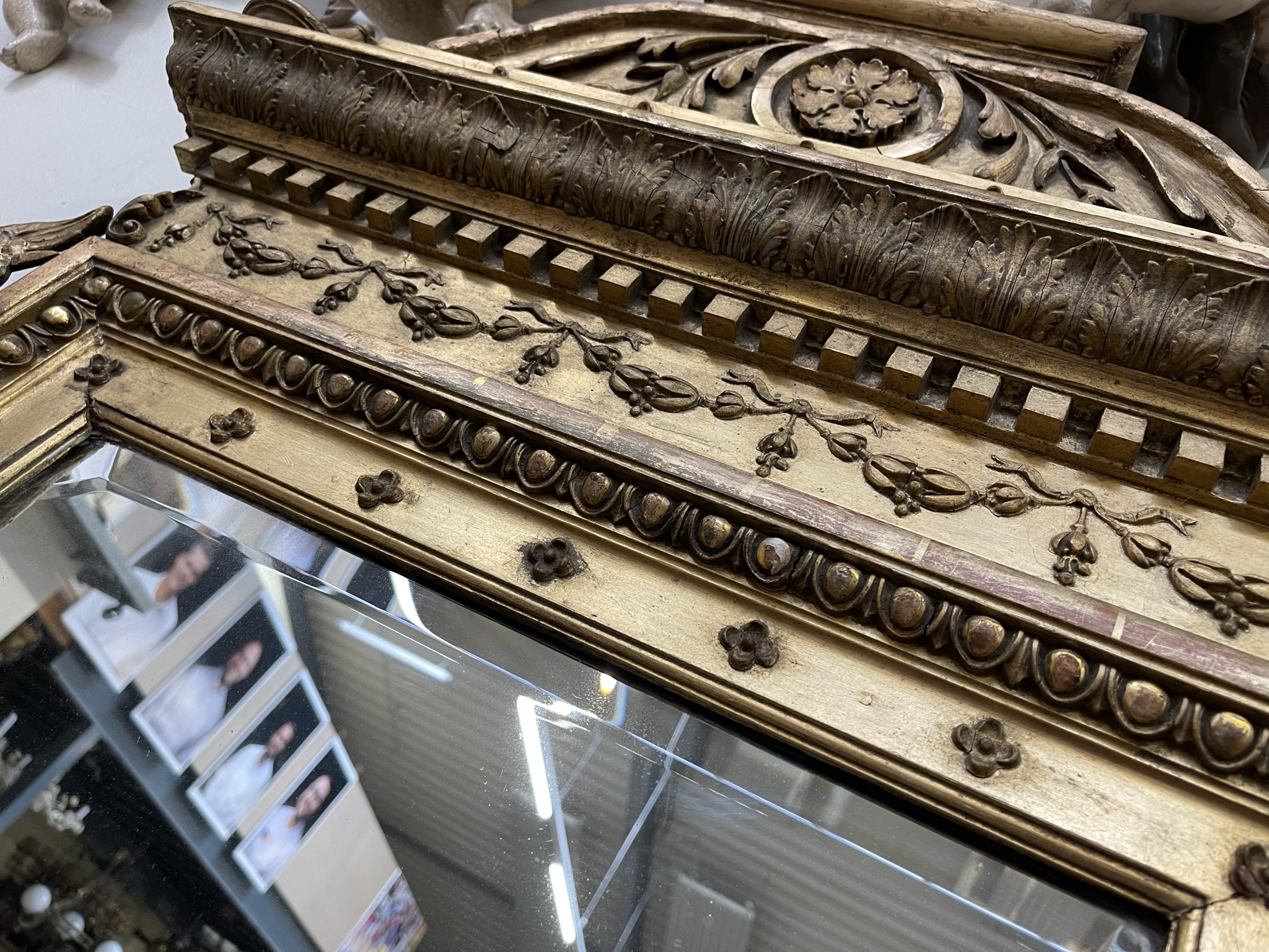 IMG_0993nCa443r5FH39p Florentiner Rahmen Spiegel vergoldet Original i1288