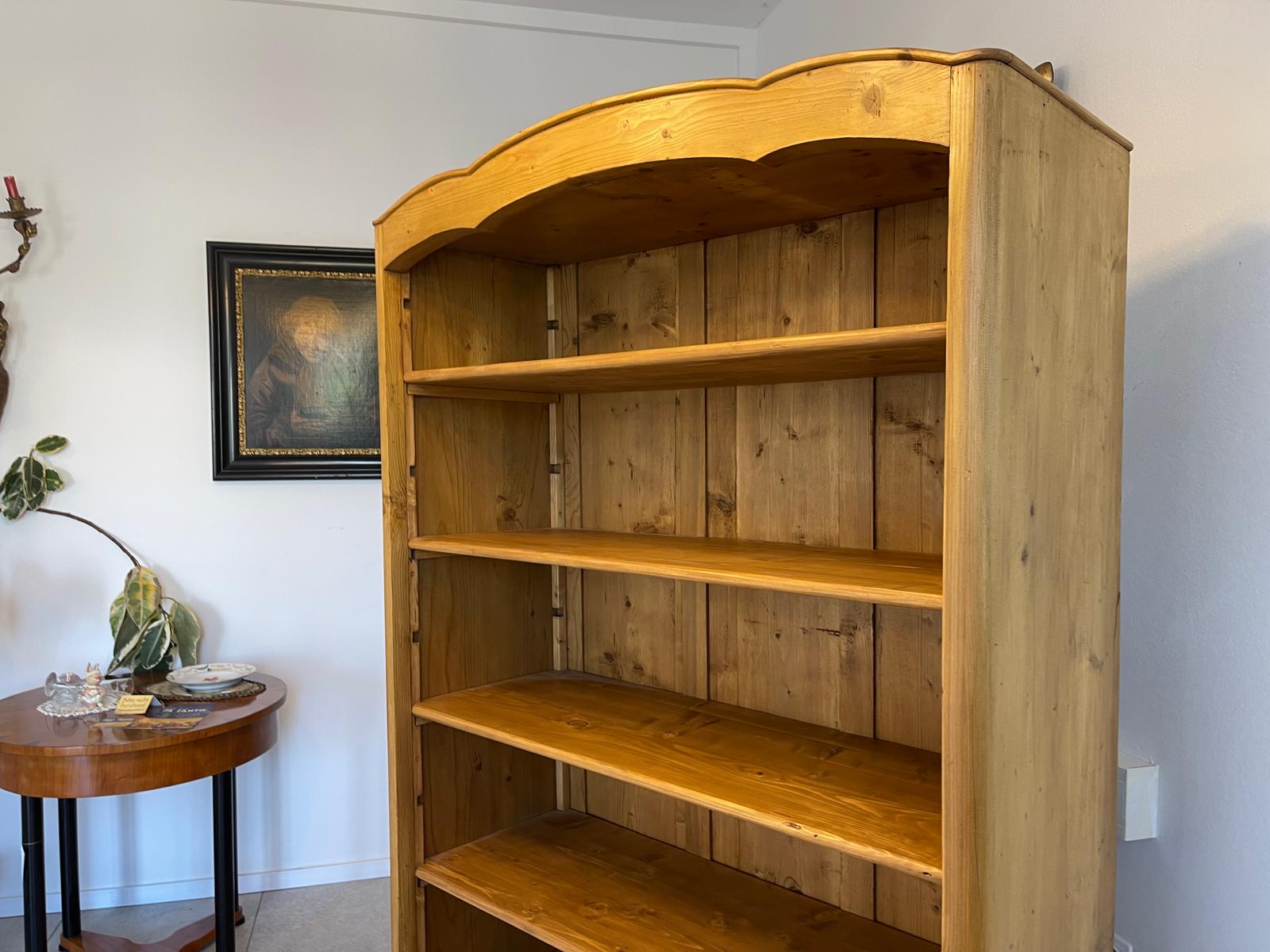 Altes Bäuerliche Stellage Regal Bauernmöbel Bauernkasten Bücherkasten G1365