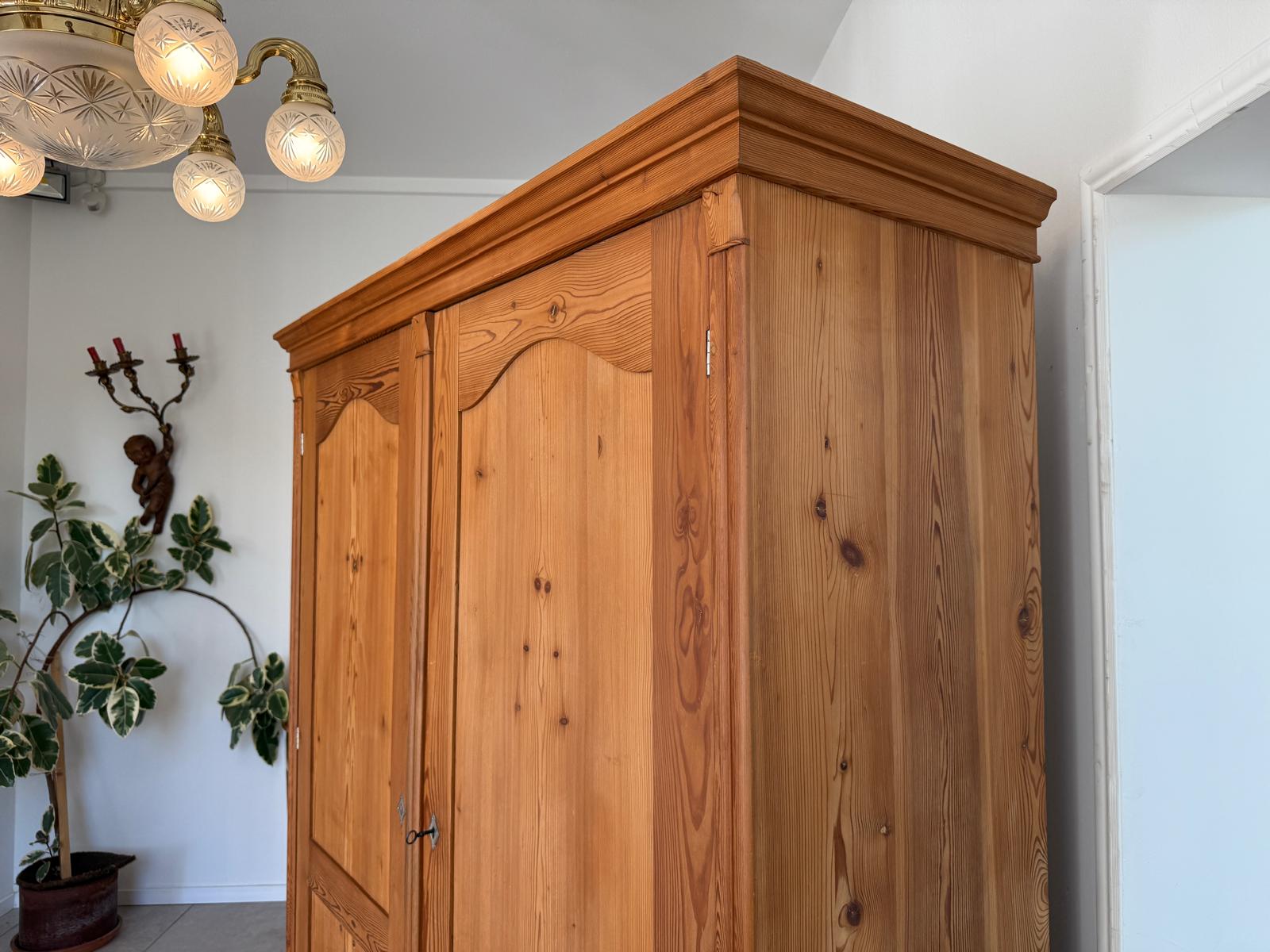 Originaler Bauernschrank Biedermeierschrank Hallenschrank Bauernkasten G2185