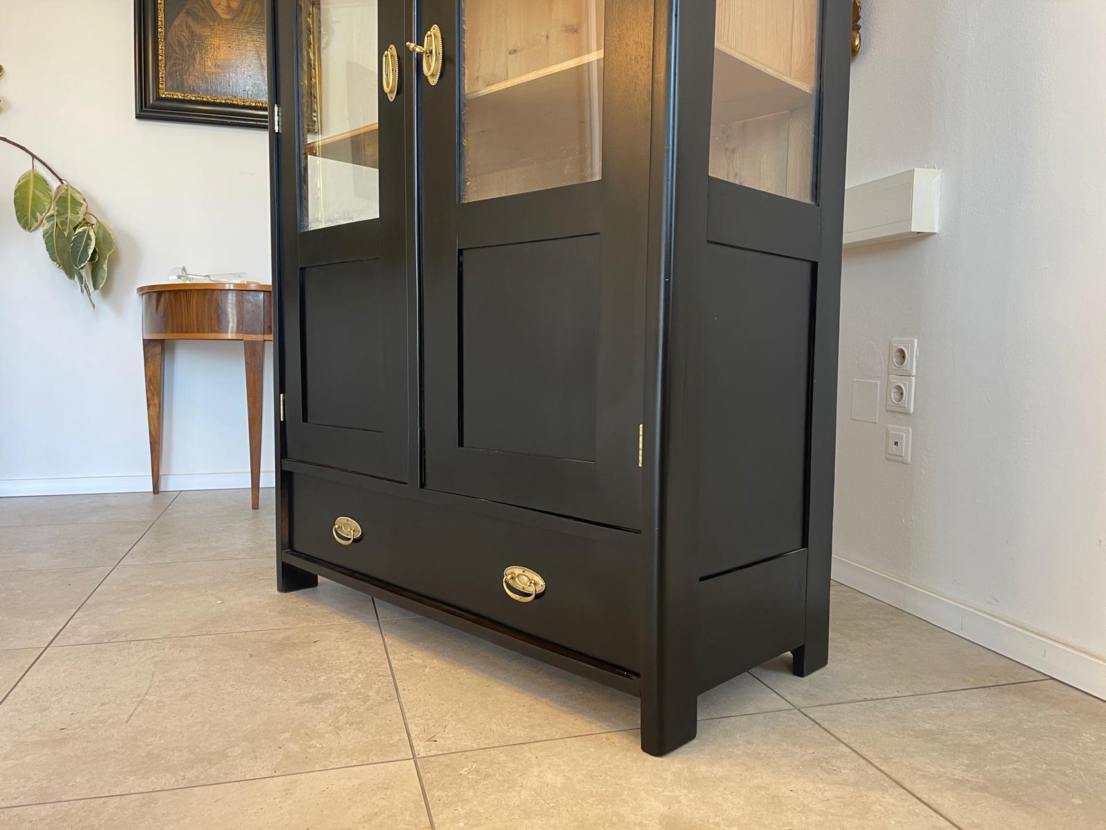 Sale Jugendstil Vitrine / Bücherschrank/ Antiquität Designermöbel G1183