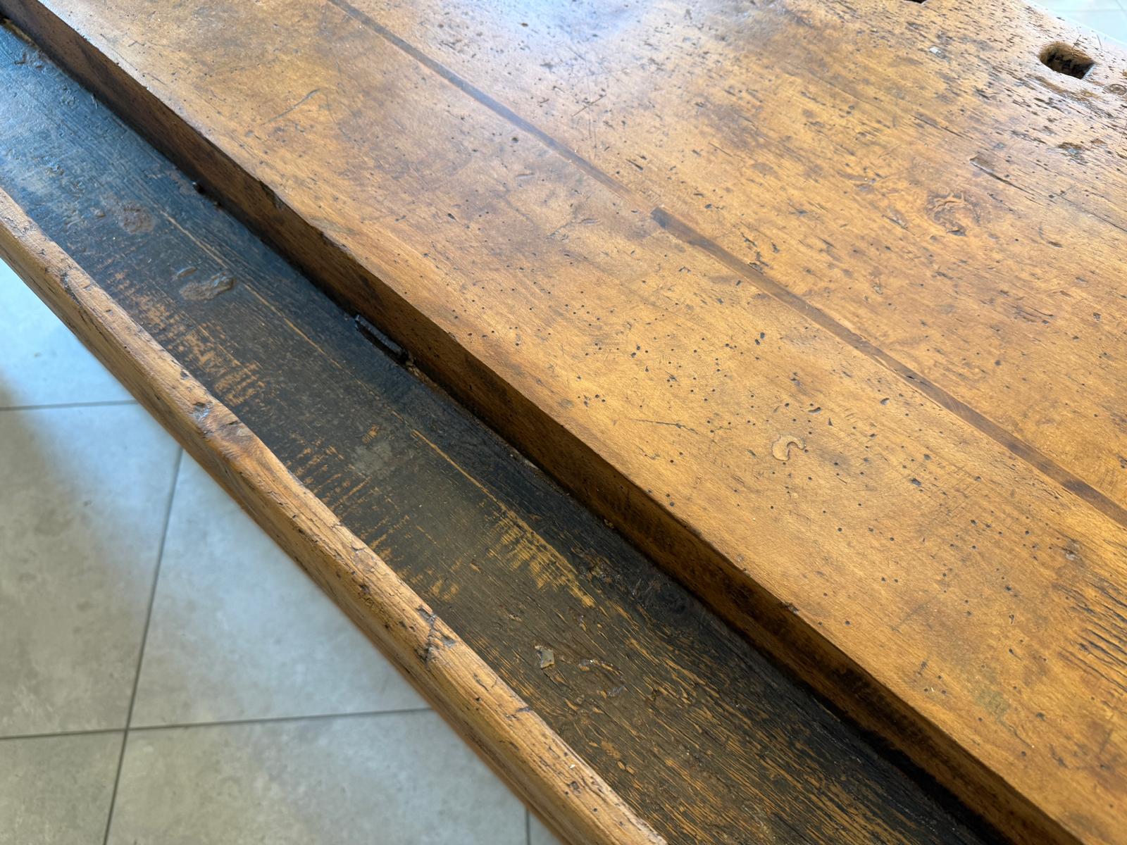 Urige Hobelbank Werkbank Pult Tresen Ladenschrank G2184