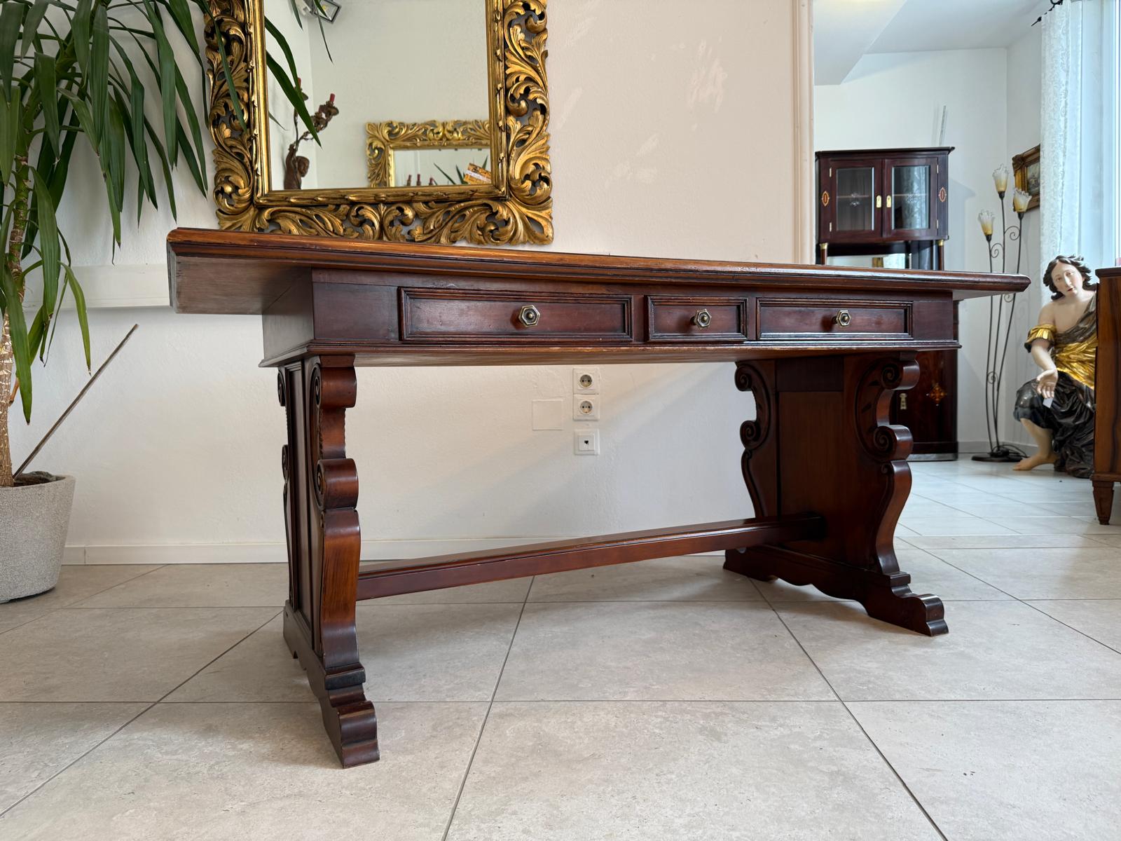 Schreibtisch Schreibsekretär Barockstil D2360