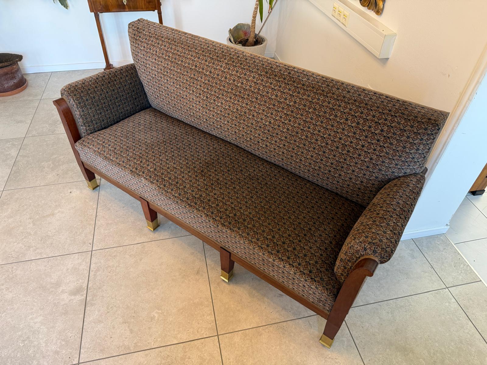 (SALE) Jugendstil  Sofa Original Diwan Couch Couch D1231
