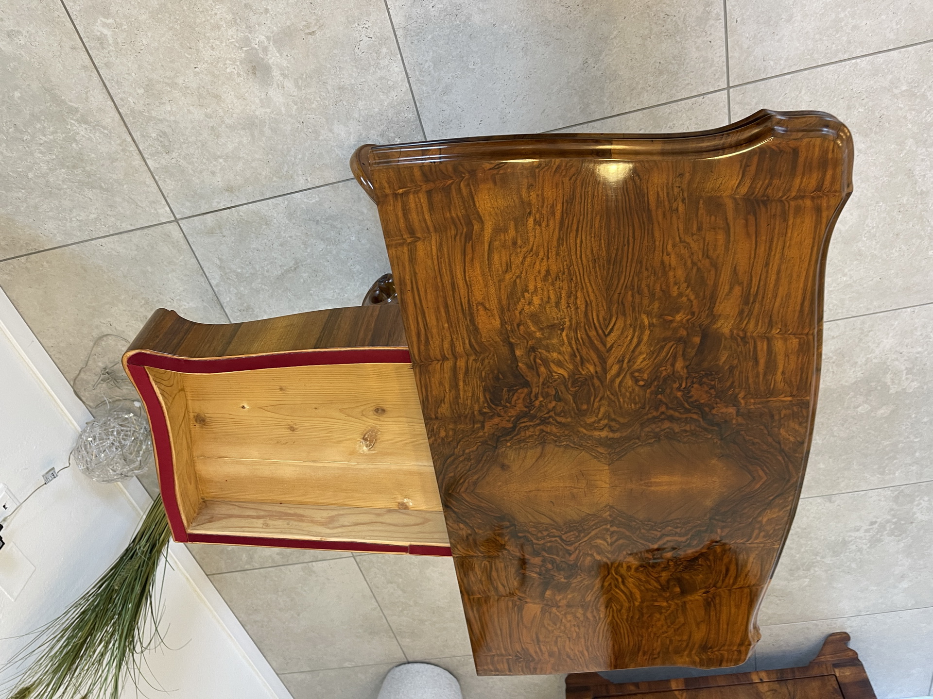 Biedermeier_010 Originaler Gründerzeit Spieltisch Schachtisch Konsoltisch A4840