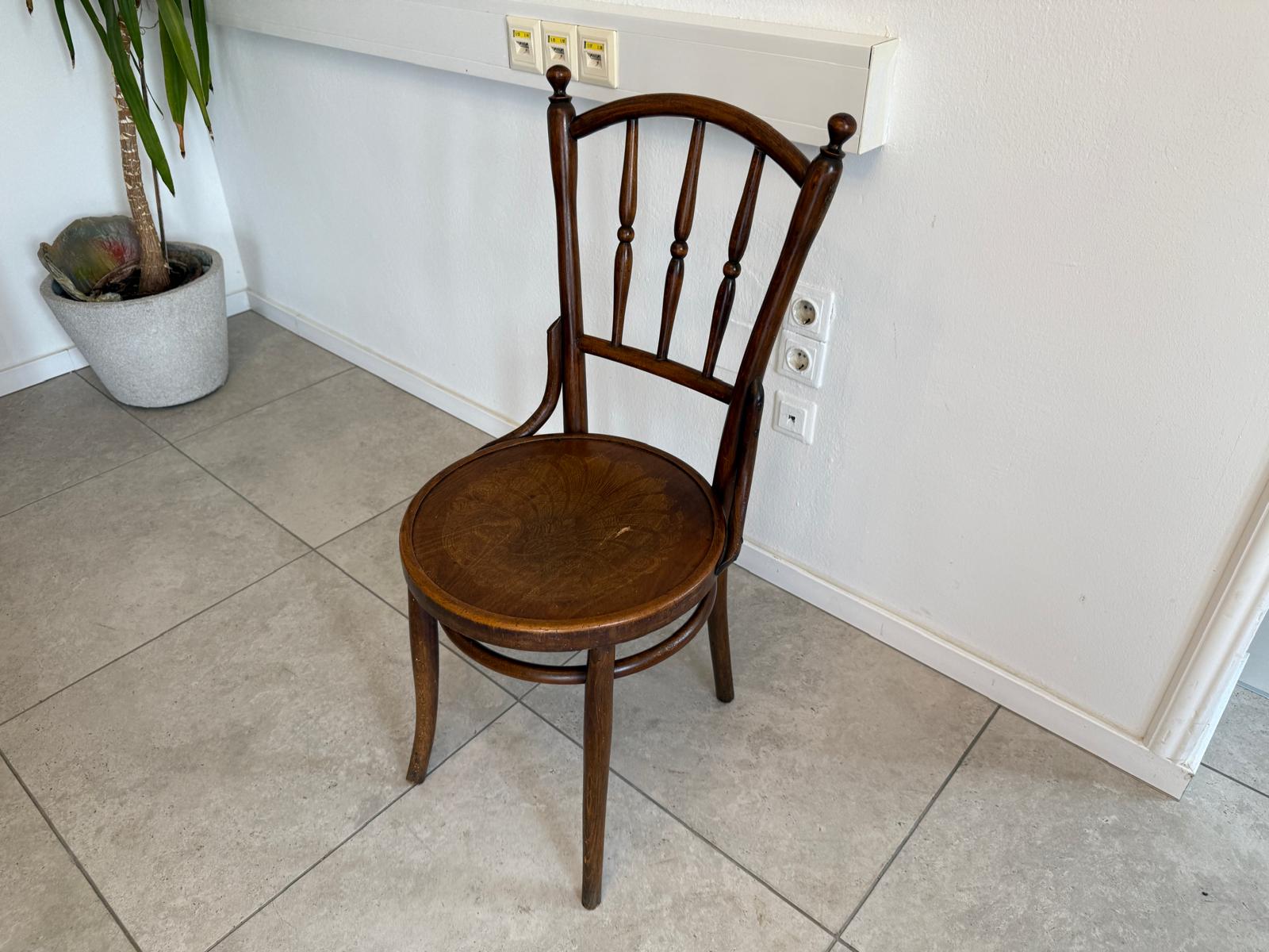 Bugholzsessel Stuhl Sessel Jugendstil  G1861