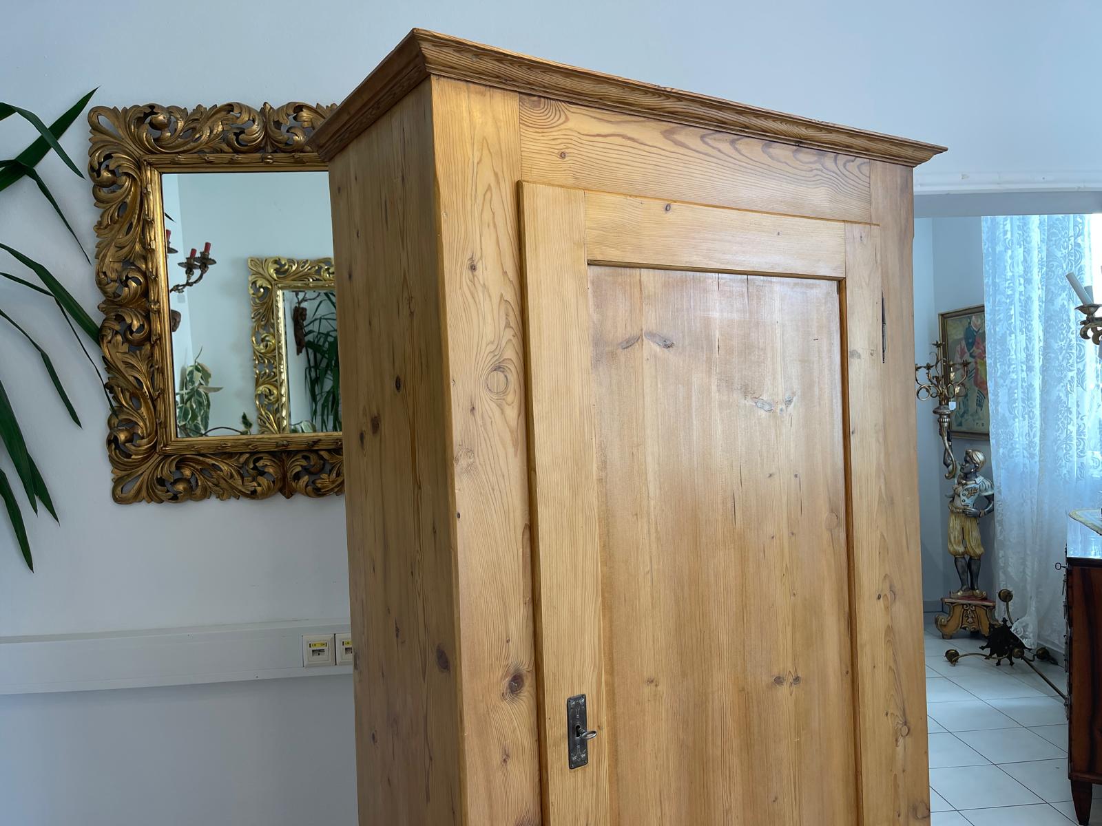 Biedermeier Bauernschrank Naturholzschrank Bauernmöbel Bauernstube G1322