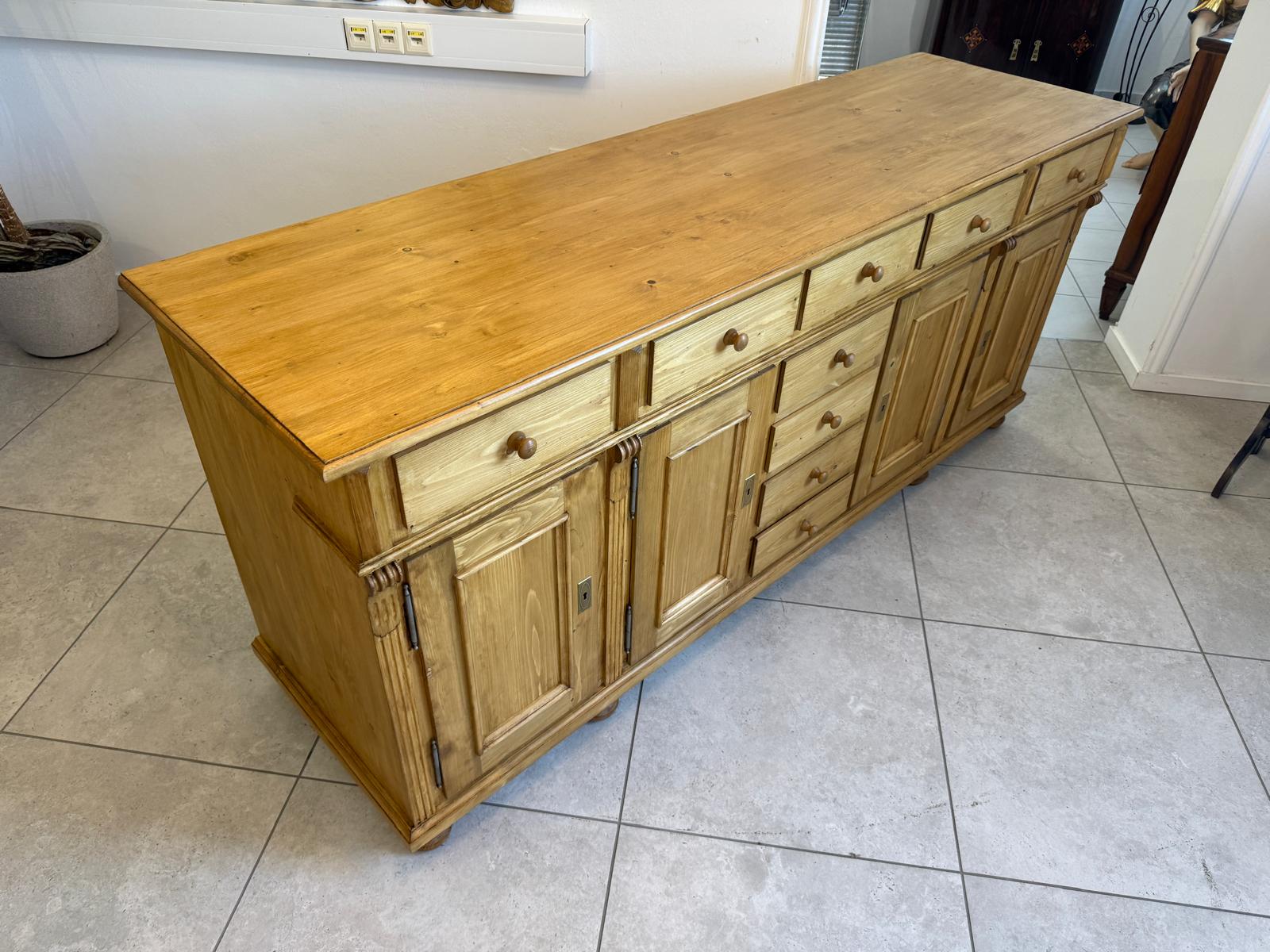 Gründerzeit Stil Apothekenschrank 9 Ladenkommode Bauernmöbel D2859