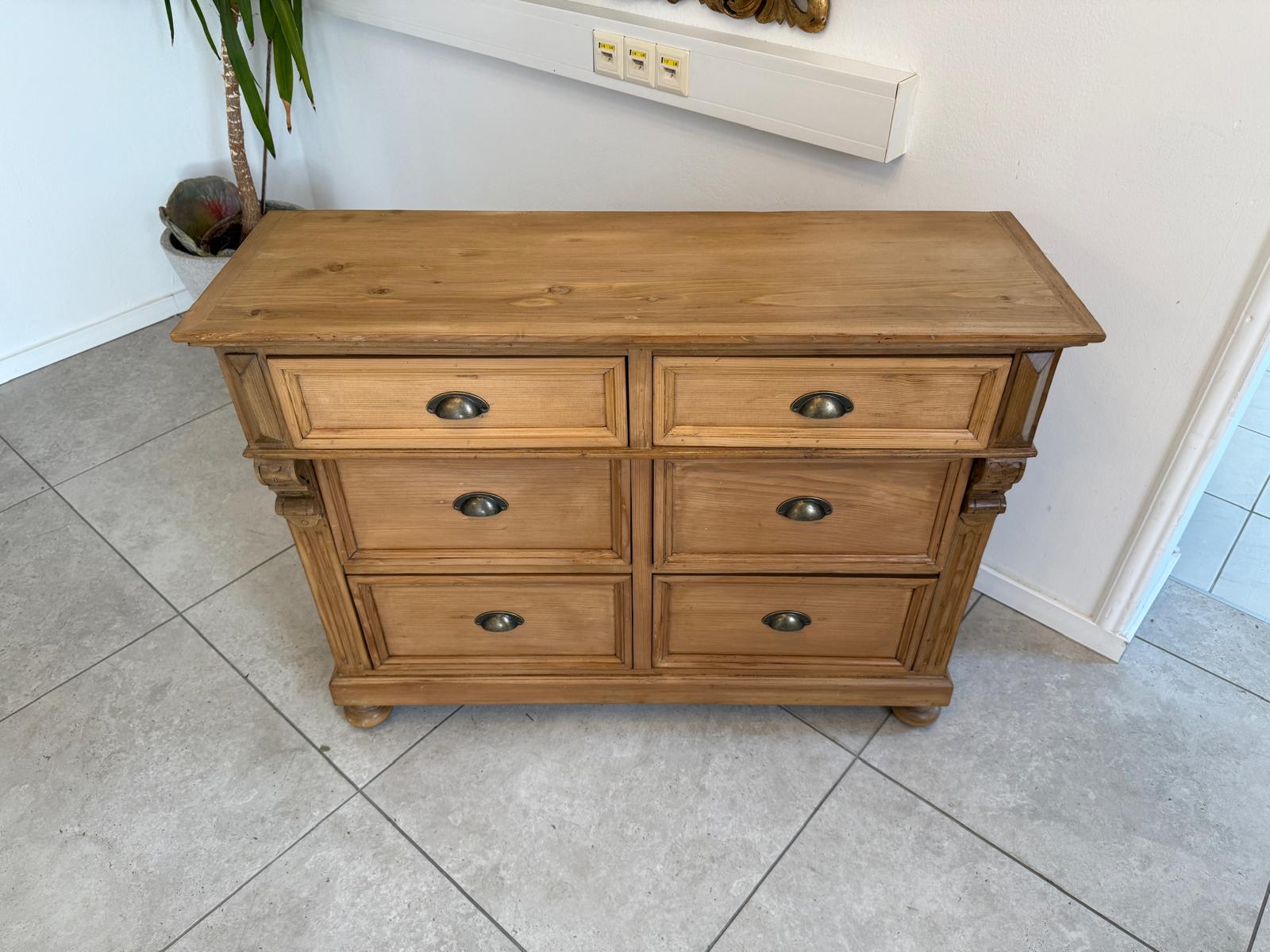 Bäuerliche Ladenkommode Bauernmöbel Bauernmöbel Bauernschrank G2198