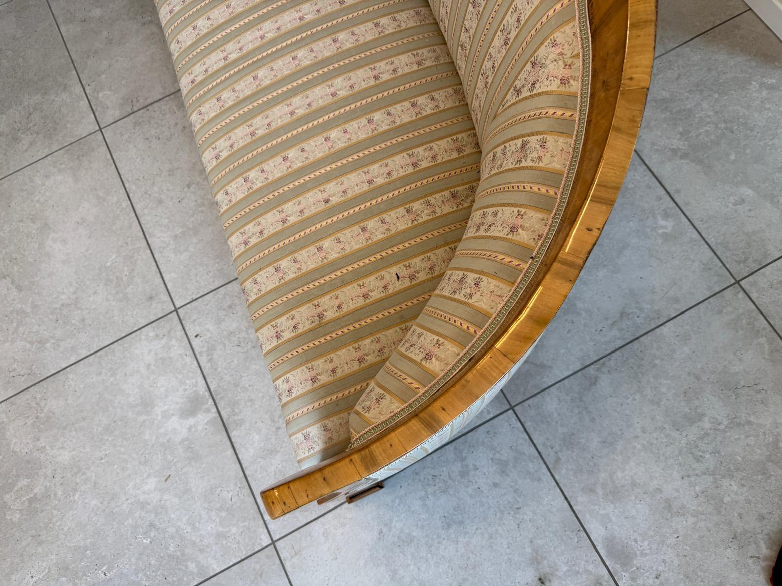 Originales Spätbiedermeier Sofa Diwan Couch D1003