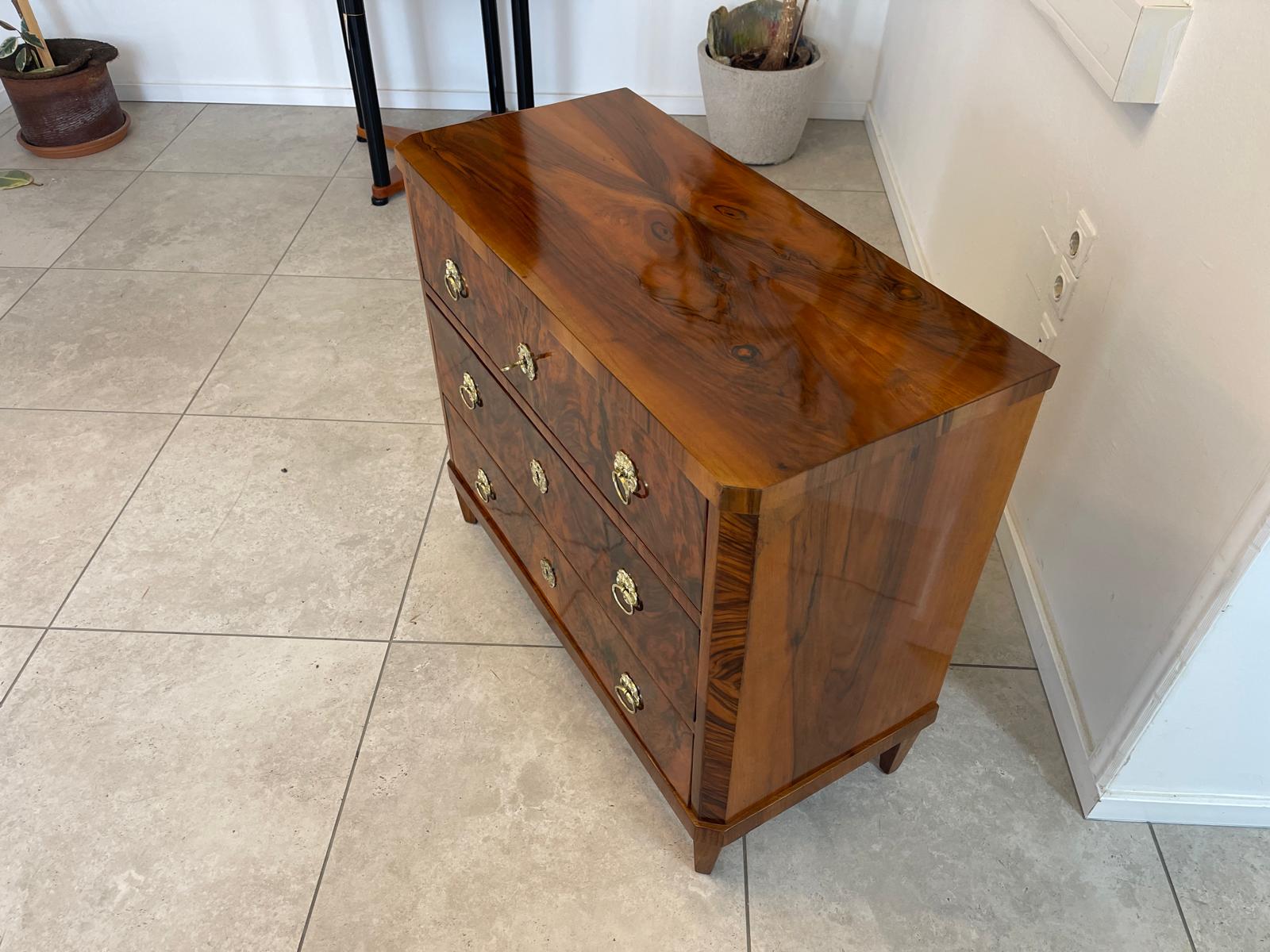Sale Restaurierte Biedermeier Kommode Nussholz Antiquität G1315