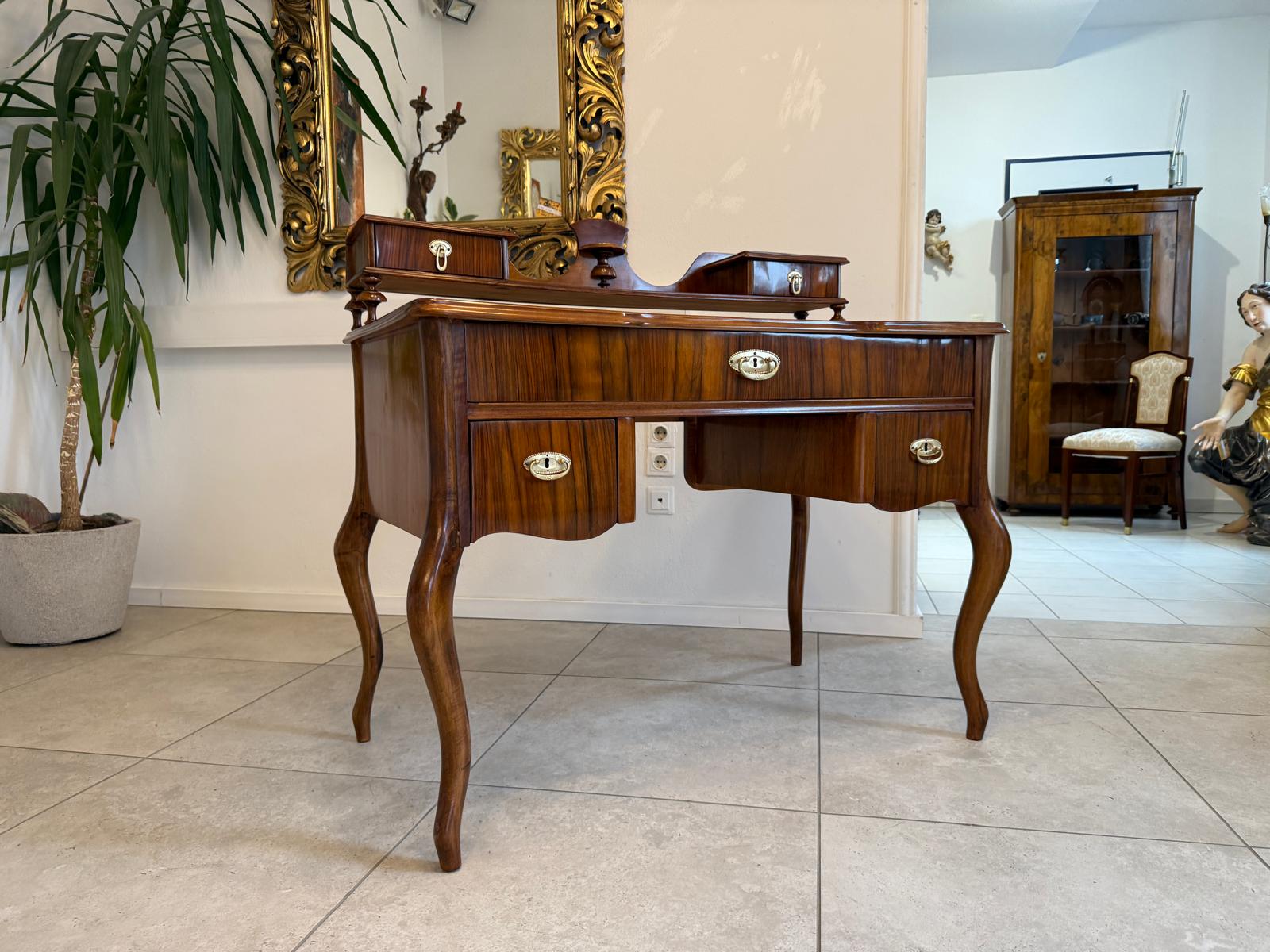 Sale Restaurierter Spätbiedermeier Damen Schreibtisch Sekretär Antiquität G2239