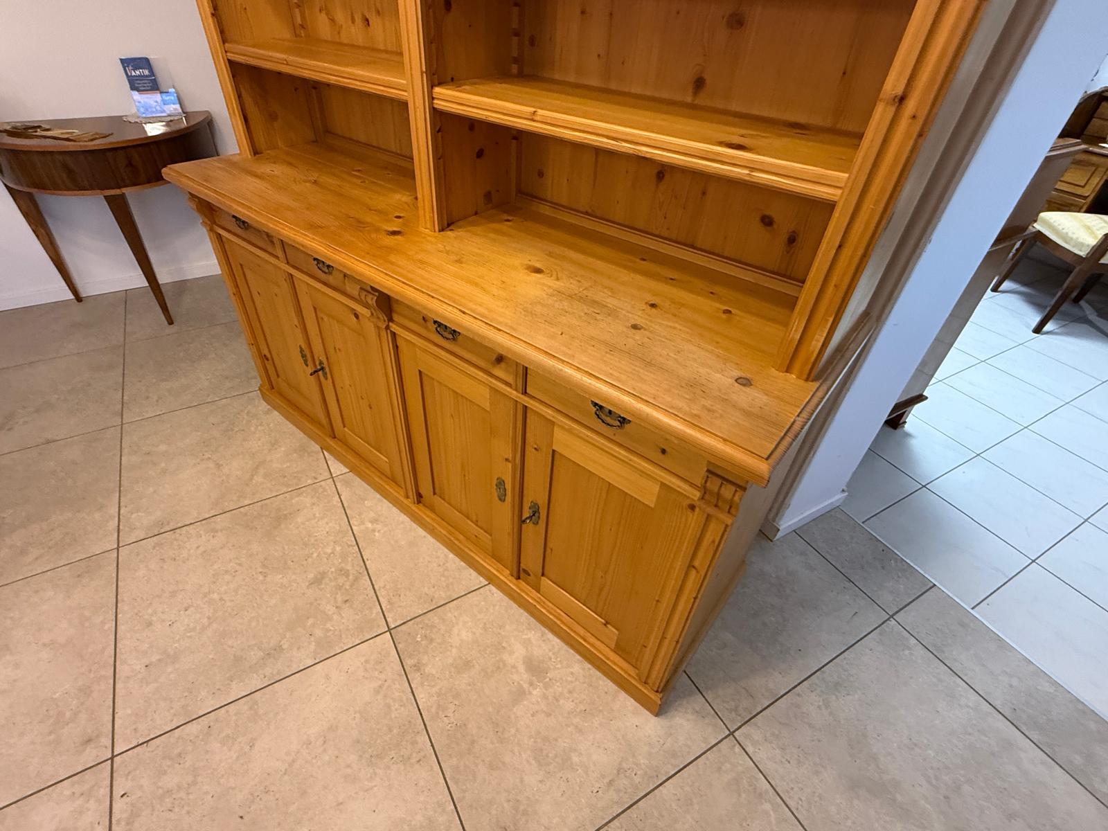 Grosses Bücherregal Stellage Bücherschrank Bauernkasten Bücherwand G2408