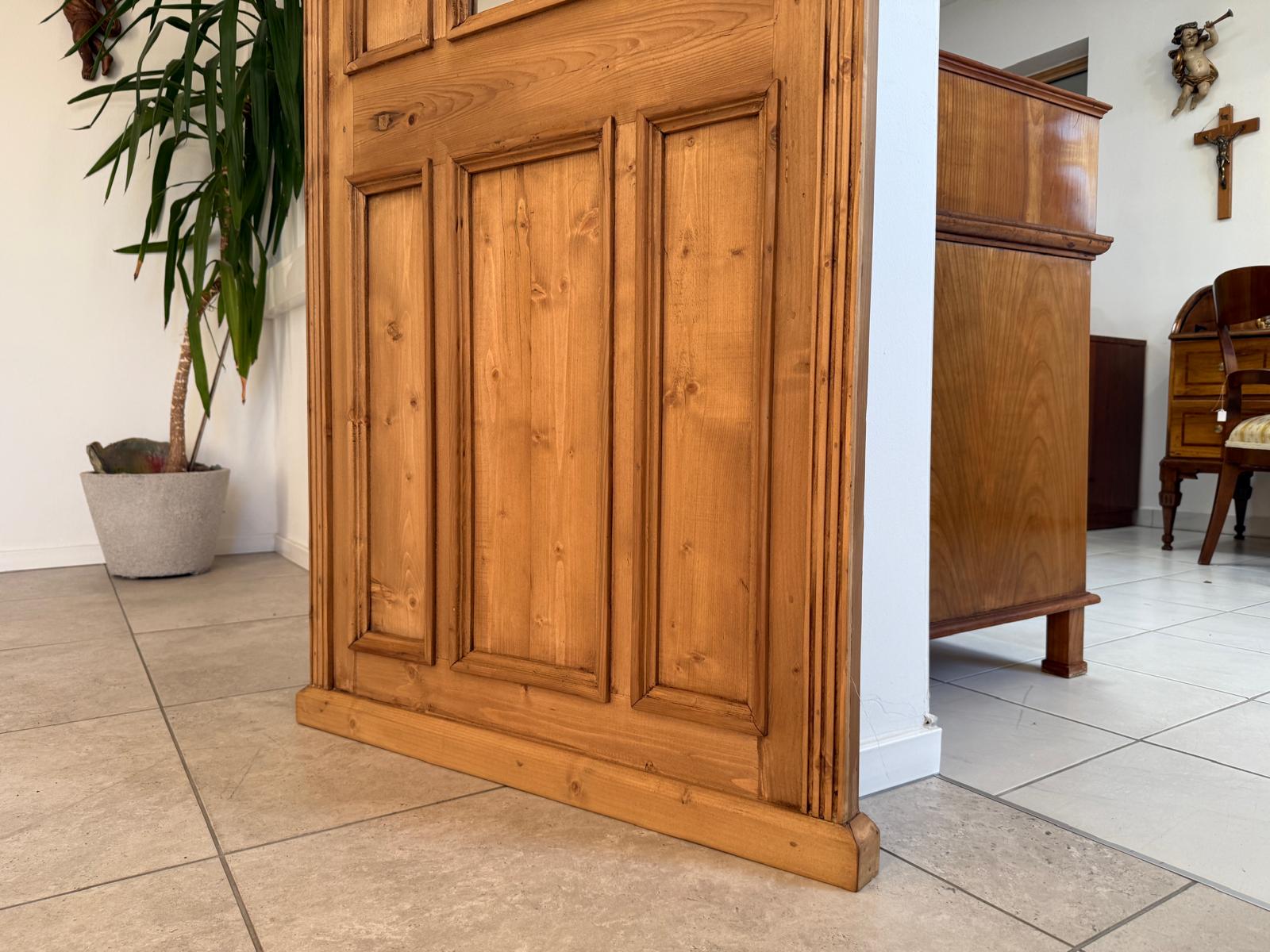 Vollholz Garderobenschrank Bauernschrank Kleiderschrank G2293