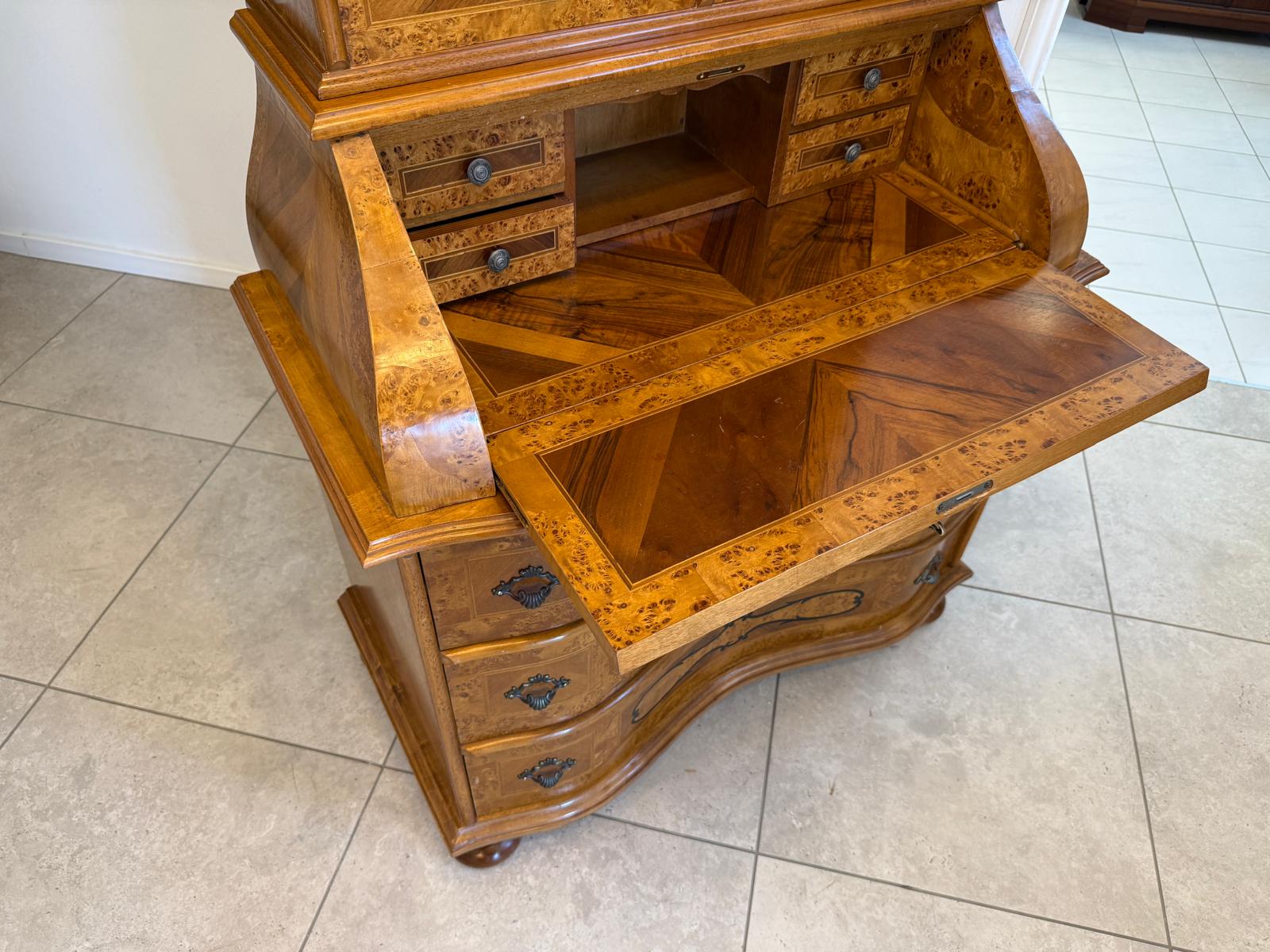 Tabernakel Barockstil Aufsatzsekretär Ladenschrank G1995