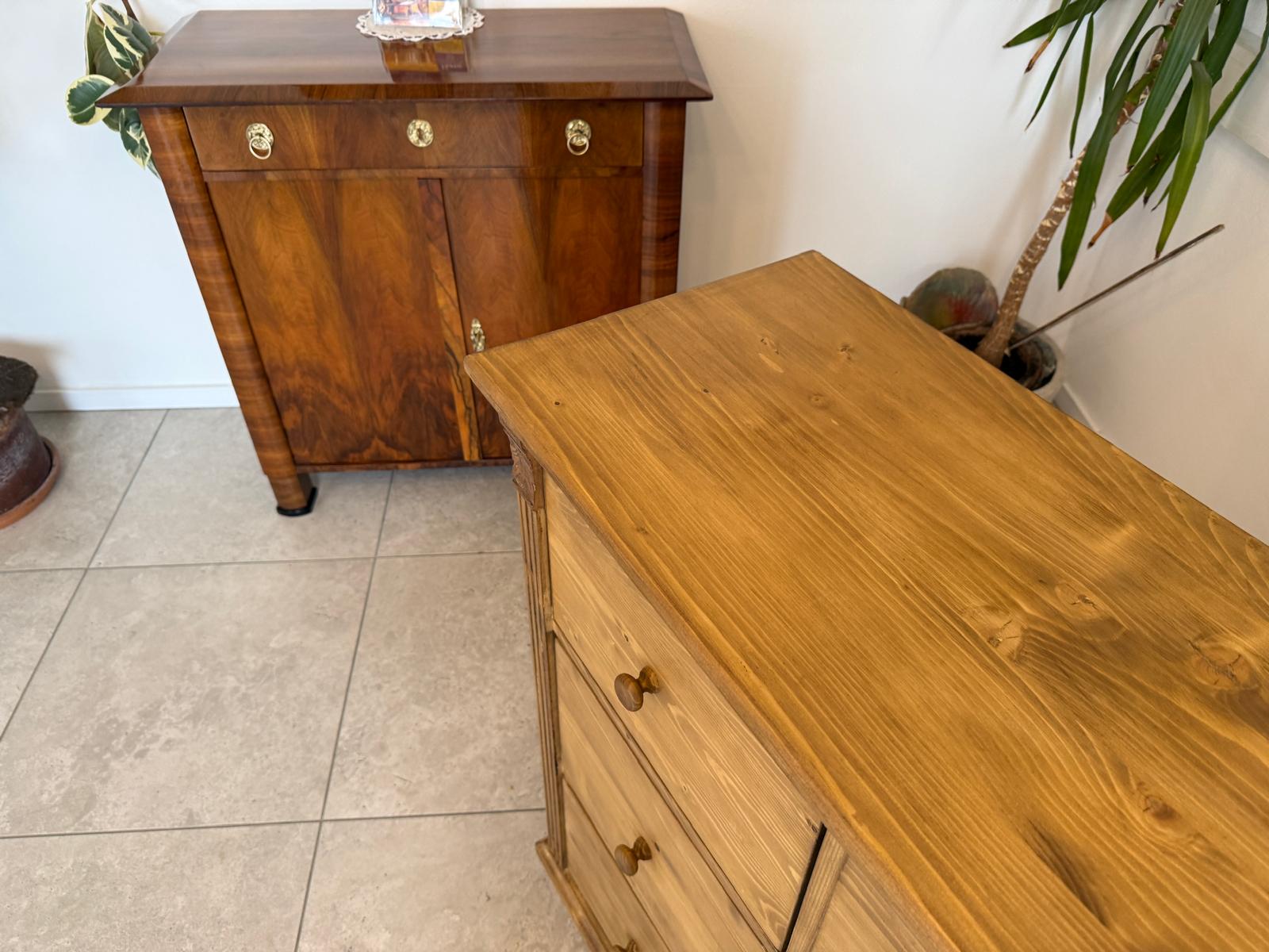 SALE Bäuerliche 12 Laden Kommode Anrichte Sideboard Weichholz D2312