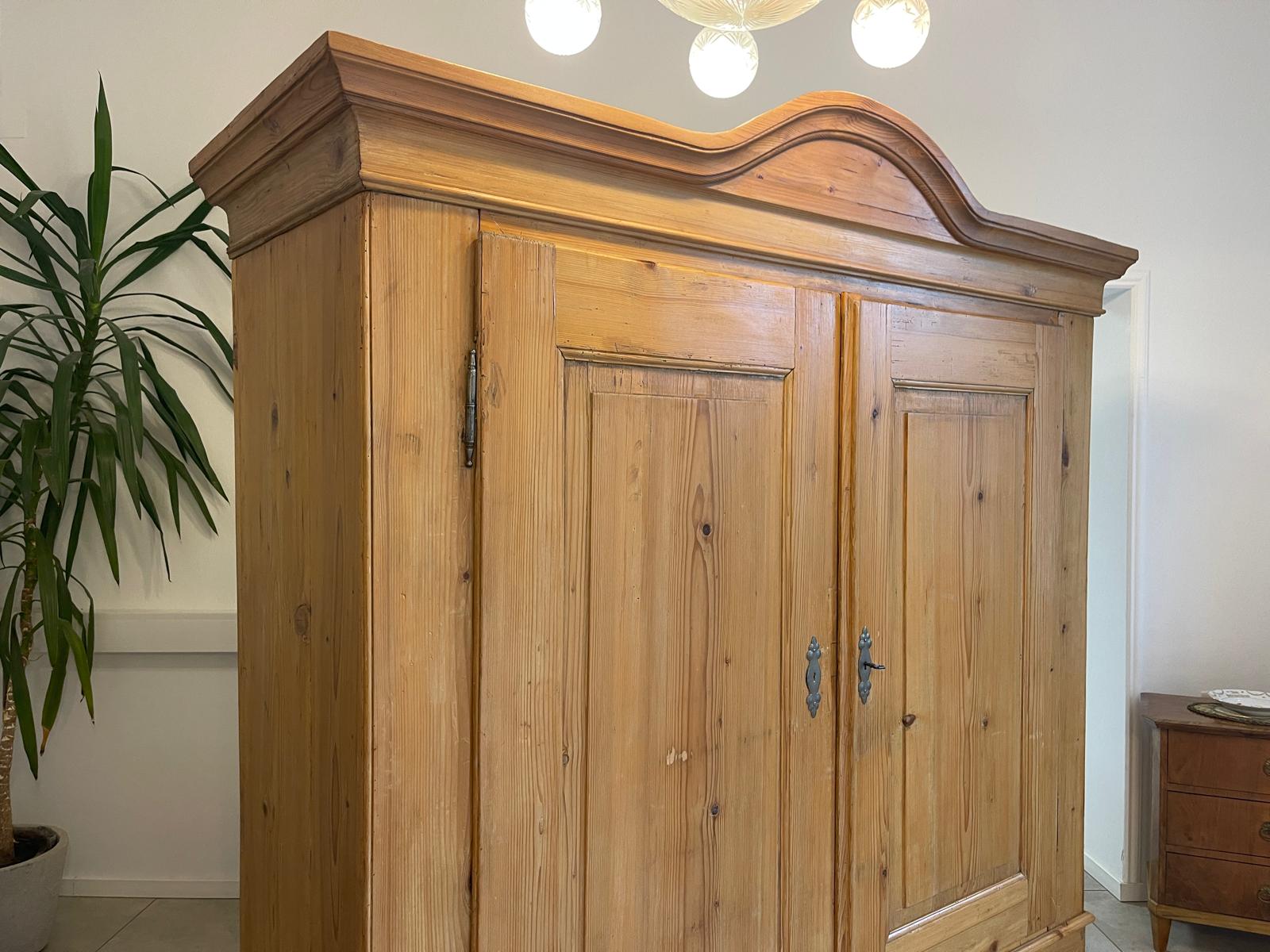 Originaler Bauernschrank Biedermeierschrank Hallenschrank Bauernkasten G1692