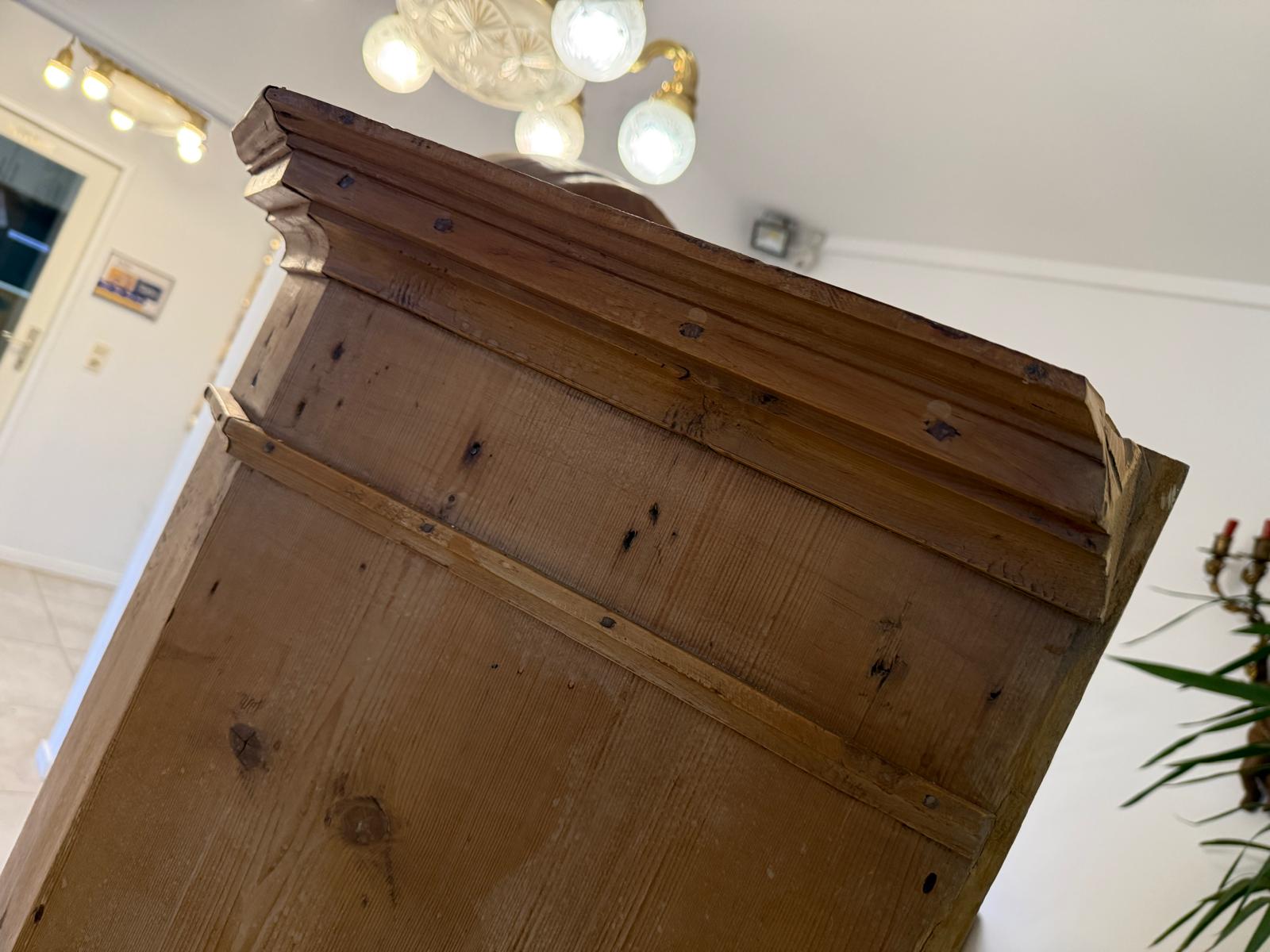 Barocker Brotschrank Almerschrank Vorratsschrank Bauernkasten Antik D1132