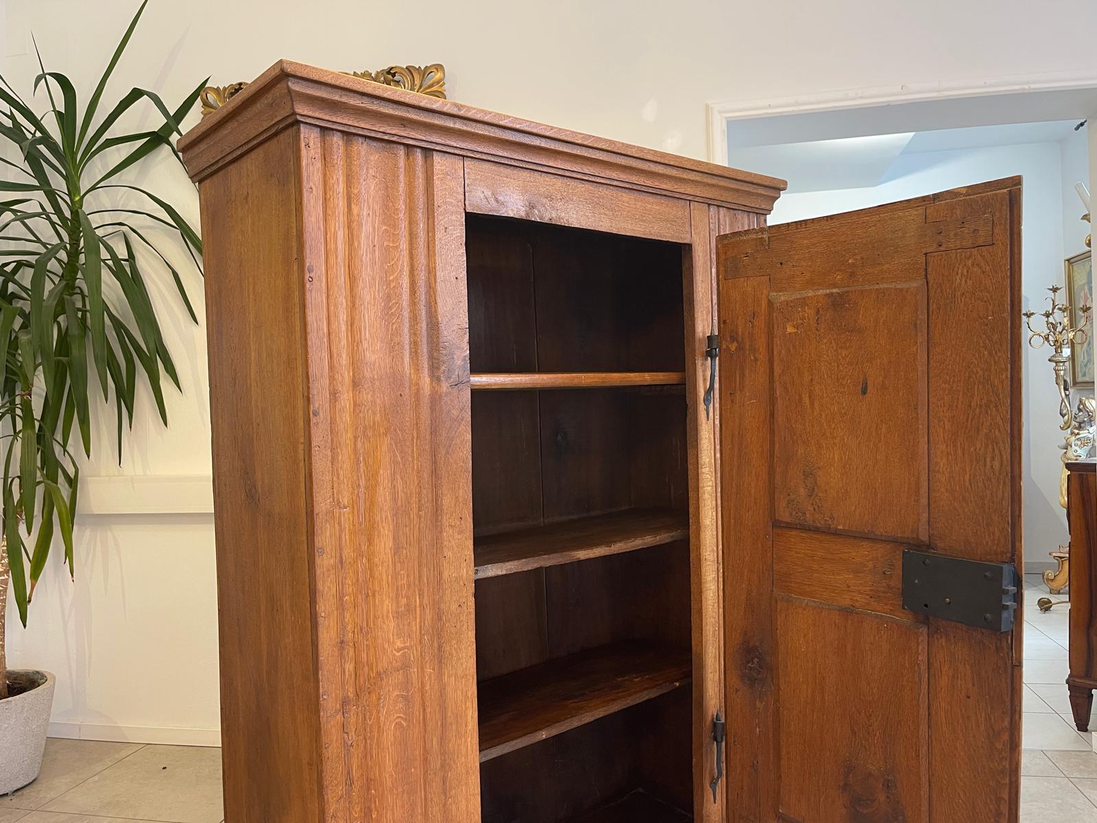 Originaler Eichenschrank Rauchschrank Kasten um 1800 G1344