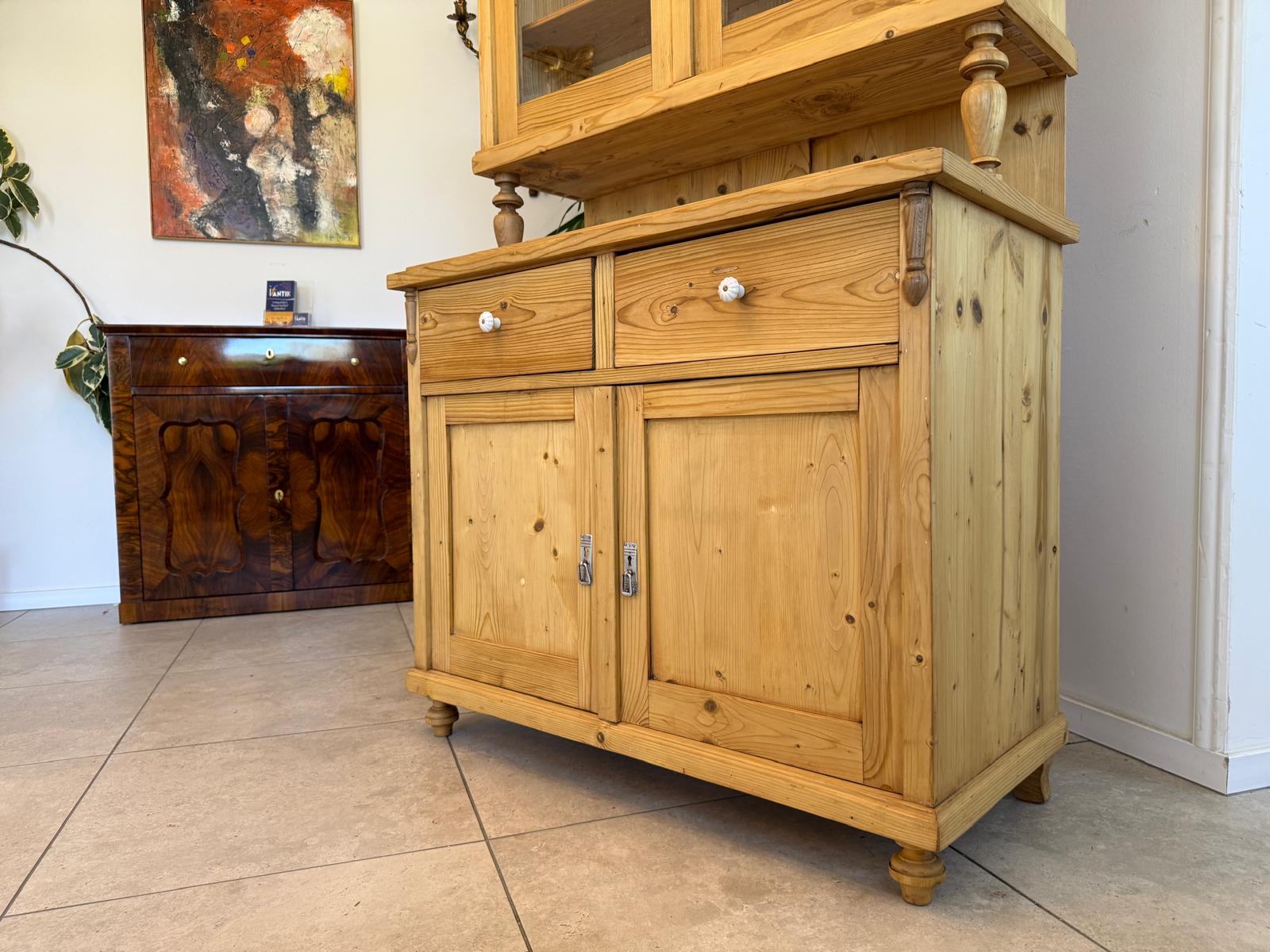 Jugendstil Küchenbuffet Küchenschrank Küchenkredenz Original D2407