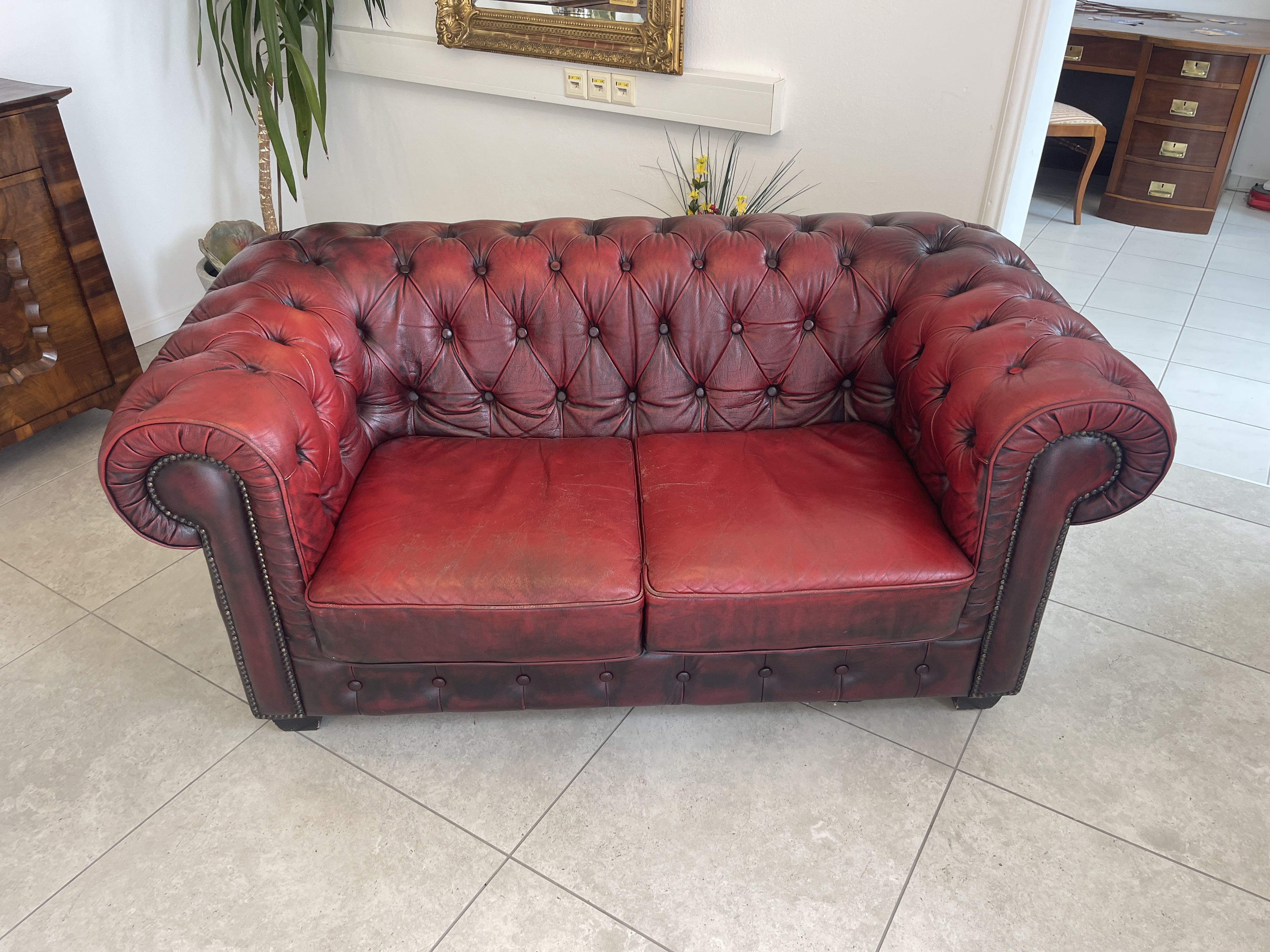 IMG_1735xHUKshVyz7A8N Cult Chesterfield 3er Sofa Couch Clubsofa A4556